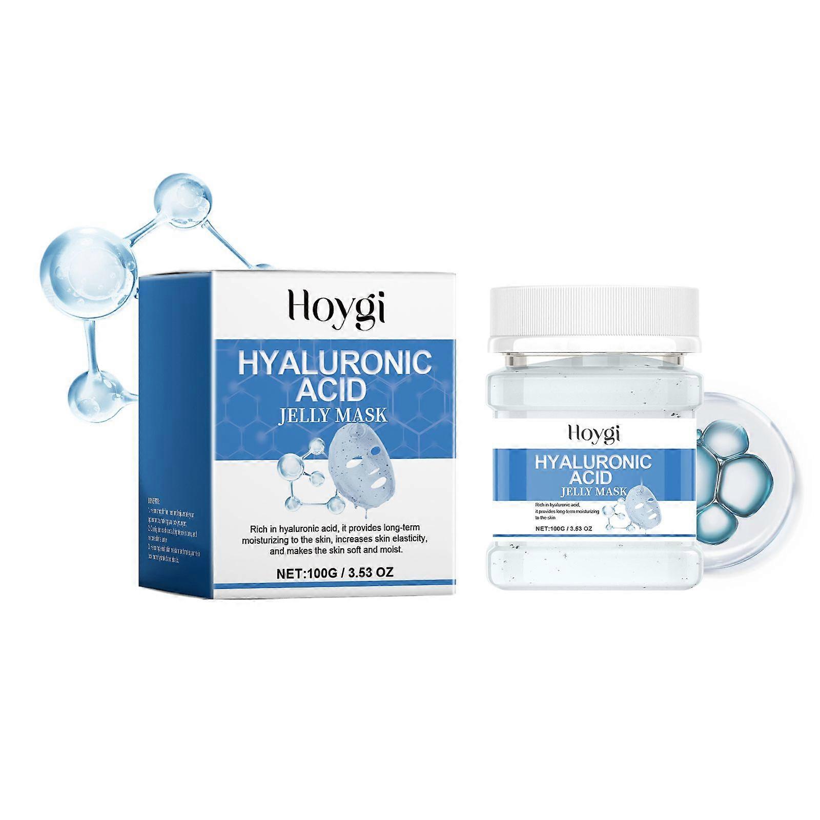 Hoygi Hydrating Mask With Hyaluronic Acid Powder Hydrating And Brightening Facial Mask With Moisturizing And Hydrating Maintenance