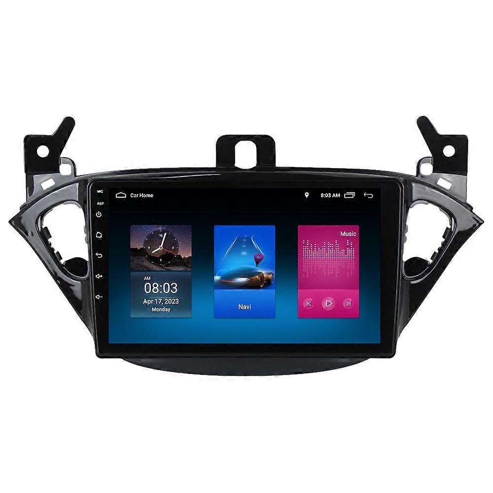 RoverOne Car Stereo Radio Bluetooth CarPlay Android Auto GPS Sat Nav Touch Screen for Opel Corsa 2014 - 2019