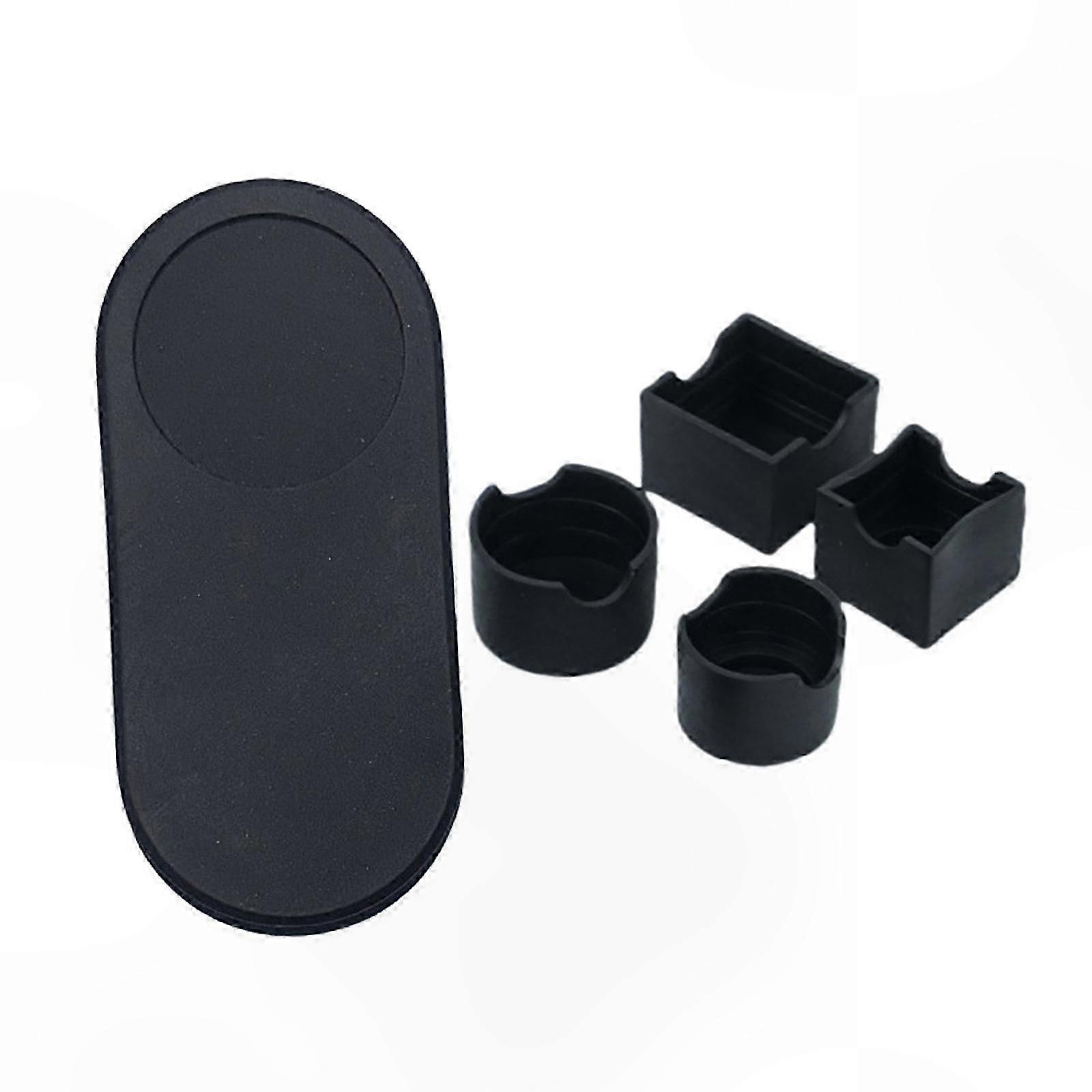 Lightweight Billiards Chalk Holder with Belt Clip for Pool Cue Maintenance Accessory