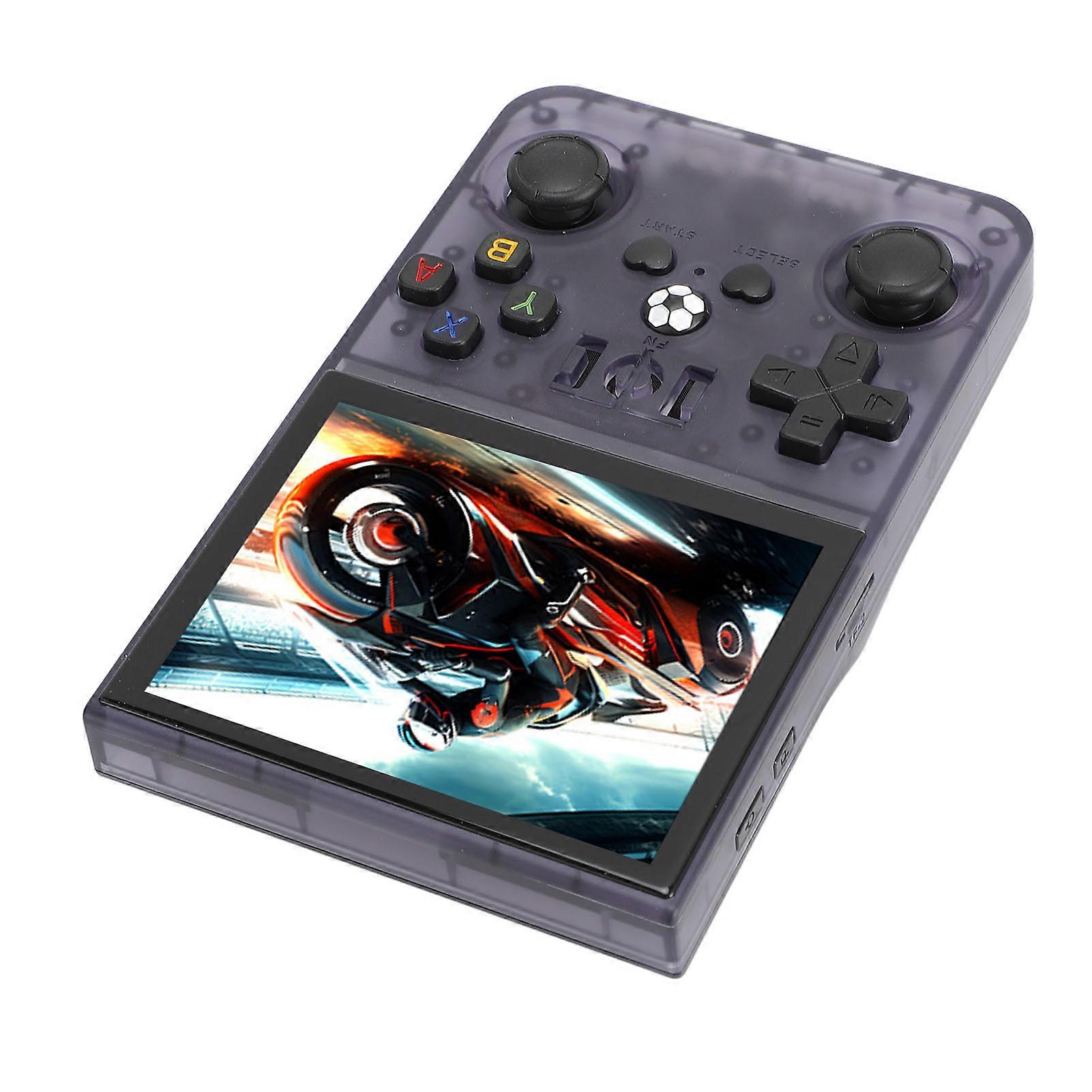 Handheld Game Console 4000MAH Retro Game Console for Linux System 3.5inch IPS Screen Portable Pocket Game Console for Home Travel 128GB 