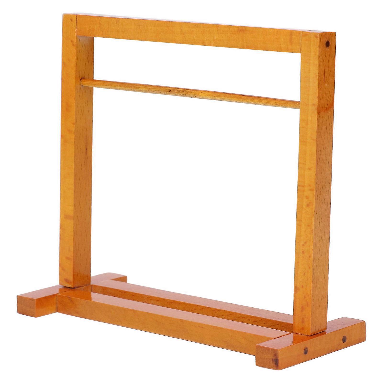 Doll Closet Rack With 8pcs Dolls Clothing Hanger 1:12 Scale High Simulation for Display Costumes 