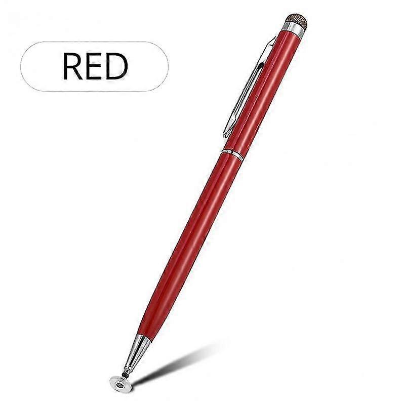 25-26 FONKEN 2 in 1 Metal Hook Stylus Pen For Android Smartphone Tablet Thick Thin Drawing Capacitive Pencil Universal Mobile Screen Touch P