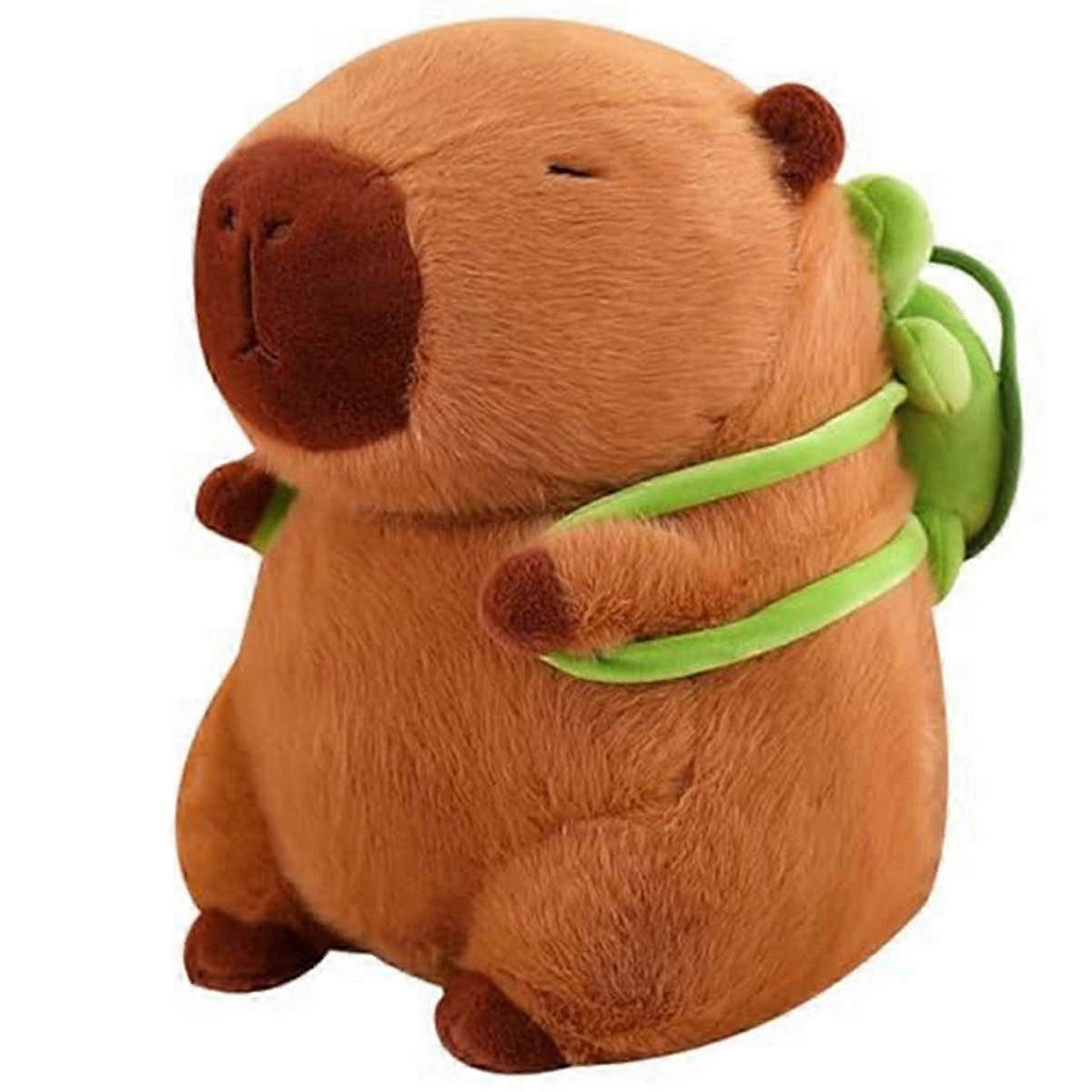 capybara stuffed animal large plush pillow doll