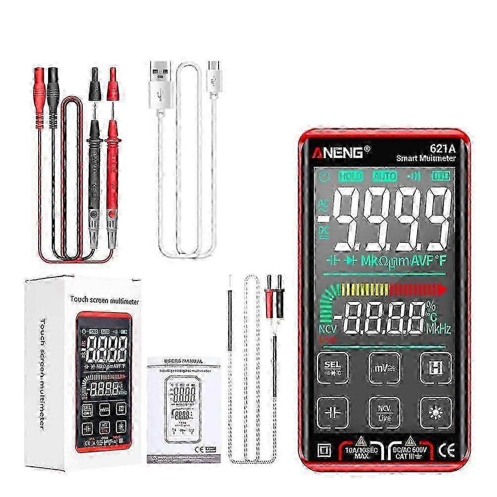 Screen Touch Digital Multimeter Full Screen Touch Smart Digital Multimeter