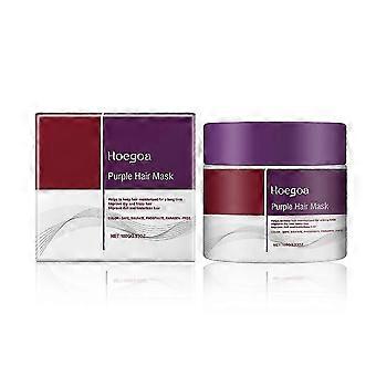 Purple Hair Mask Professional Neutralizes Brass & Yellow Tones For Blonde Silver Gray Highlighted Hair 100ml