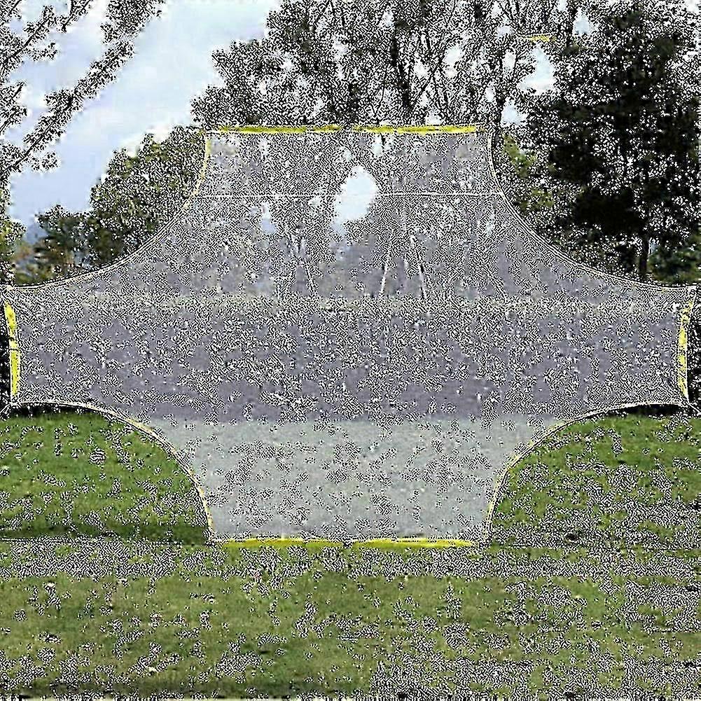 Soccer Goal Training Net - Portable Hexagonal Football Accuracy Trainer Net TOP