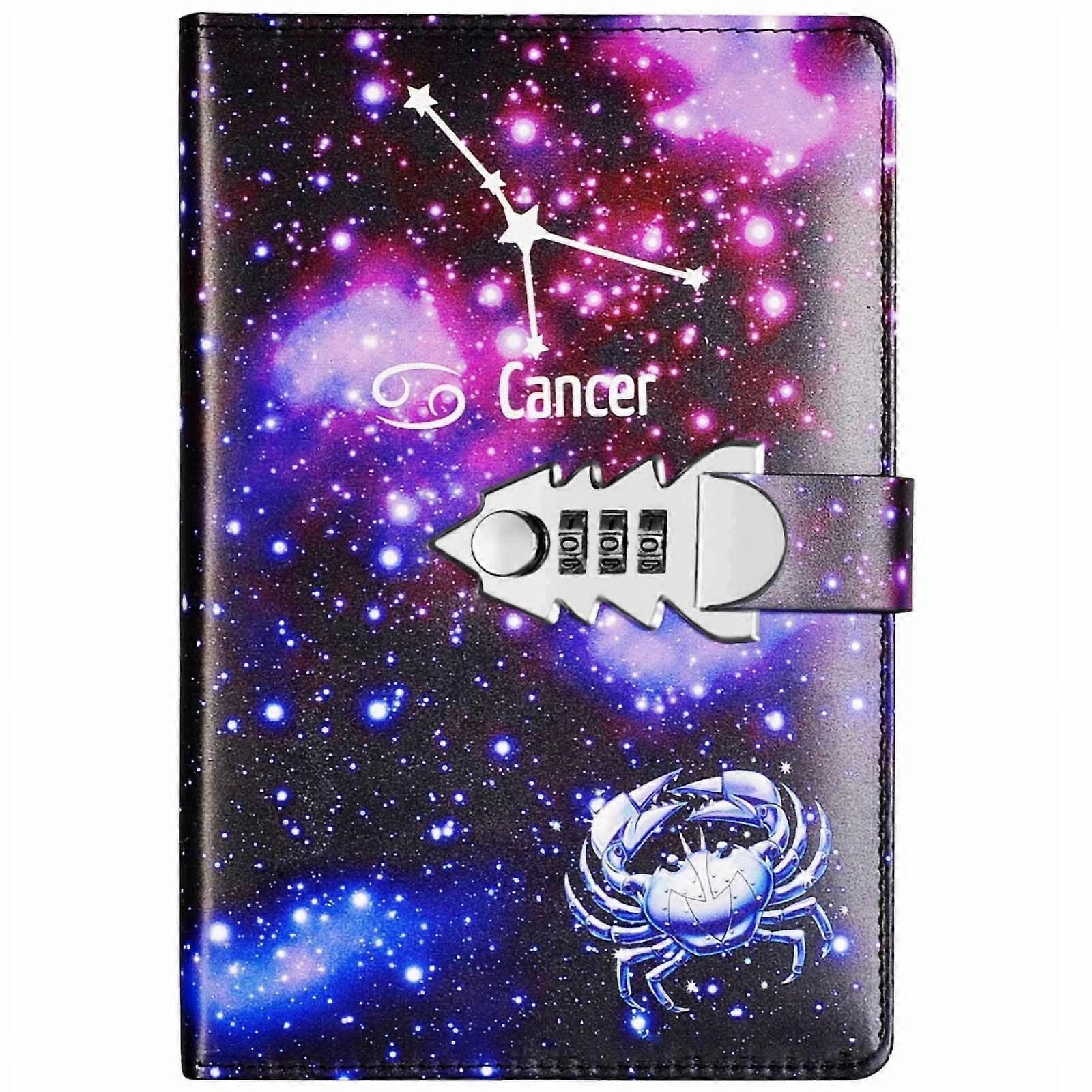 Milue Diary with Lock, Journal with Combination Lock Digital Password Notebook