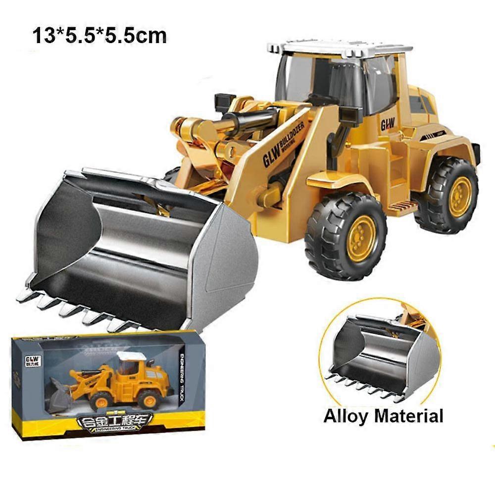 10 Styles Engineering Car Set Multi-functional Alloy Large Lifting Car Excavator Mixer Forklift