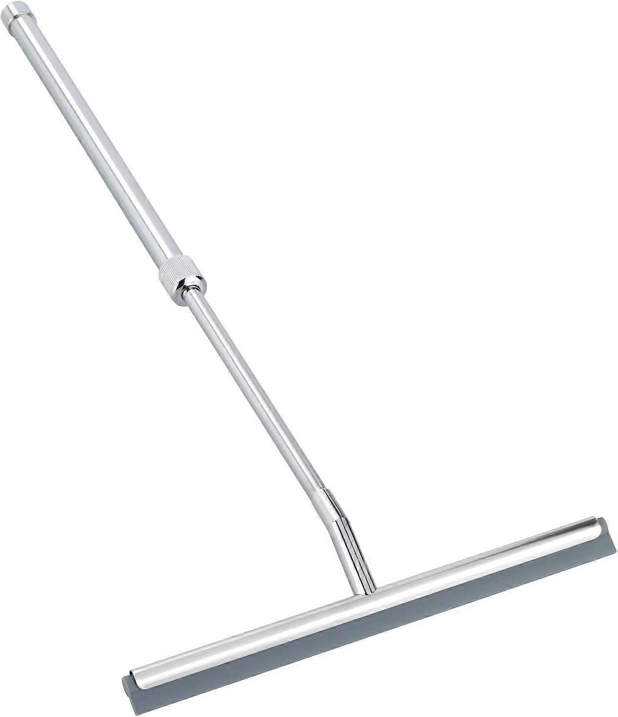 Telescopic Bath Scraper, Silver, 3 x 26 x 37-59 cm