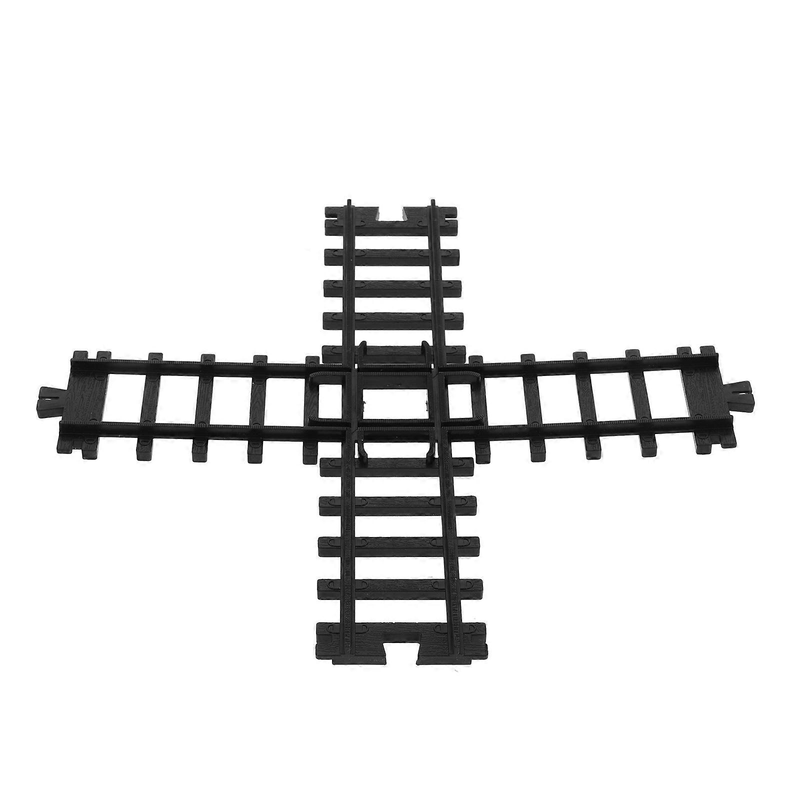 Plastic Track Pieces Track Model for Kids Black Realistic Design