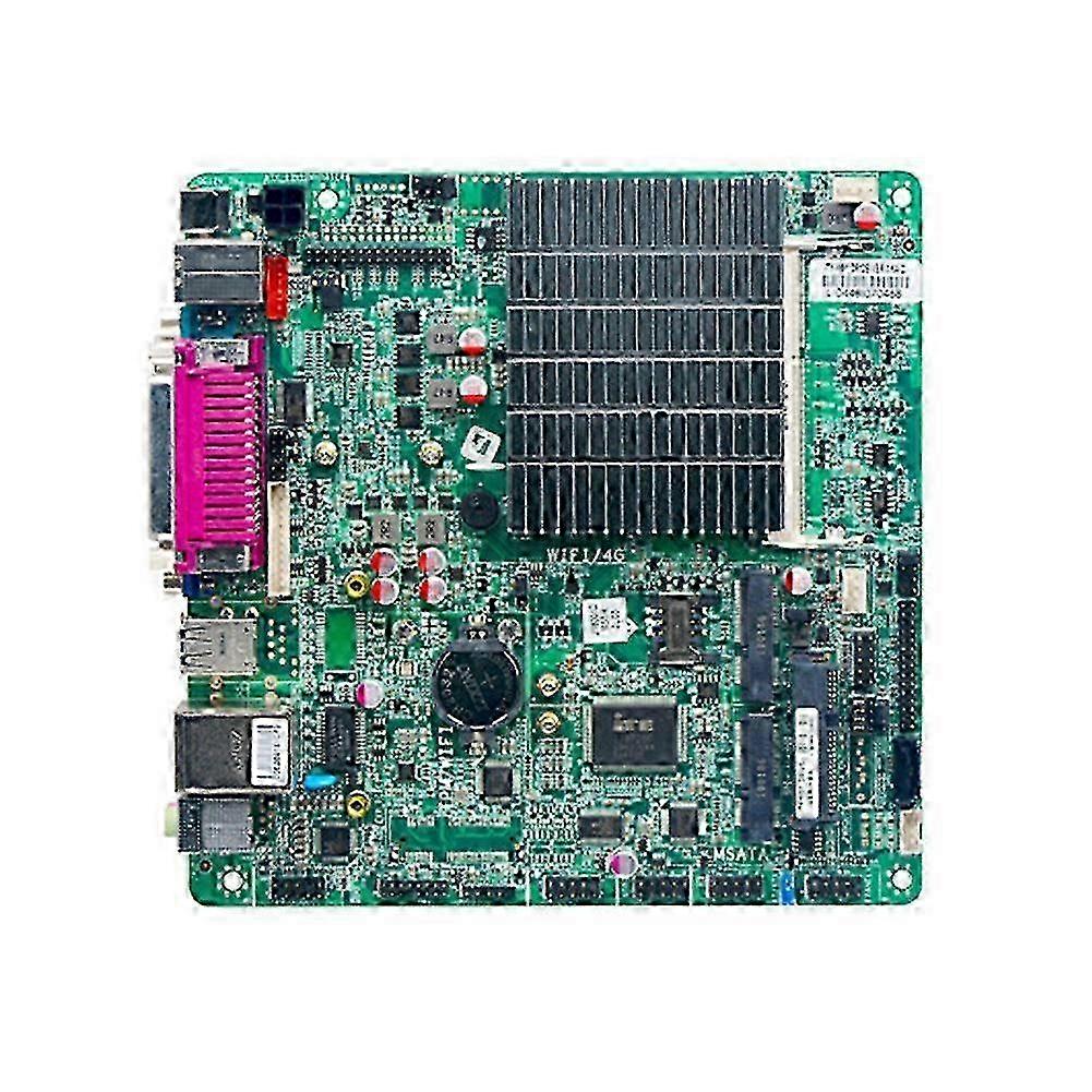 M51 Mini ITX Industrial Control Motherboard with J1900 Processor, Dual Serial Port, LVDS & EDP Display Support for Industrial Computers