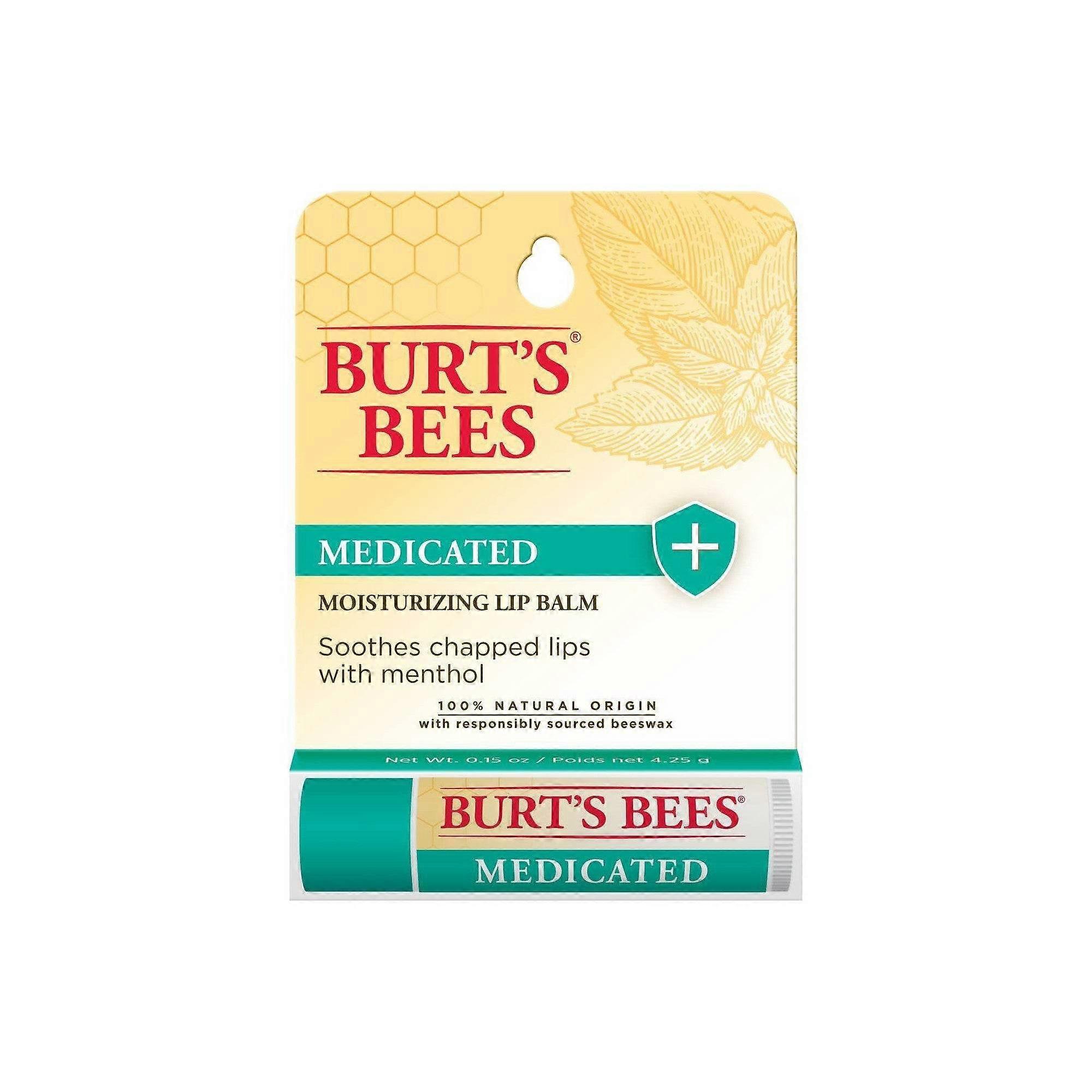 Burt's Bees Leczniczy nawilżający balsam do ust, 0.15 uncji