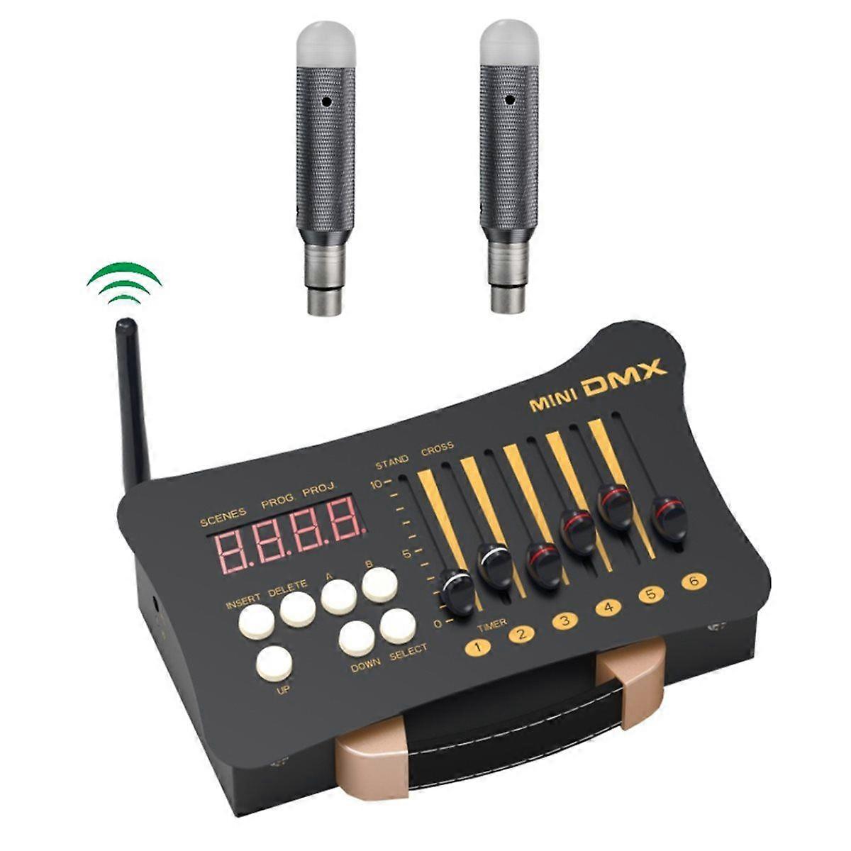 Wireless 512 Controller Dj Equipment 512 Console Stage Lighting for Led Par Moving Head Spotlights C