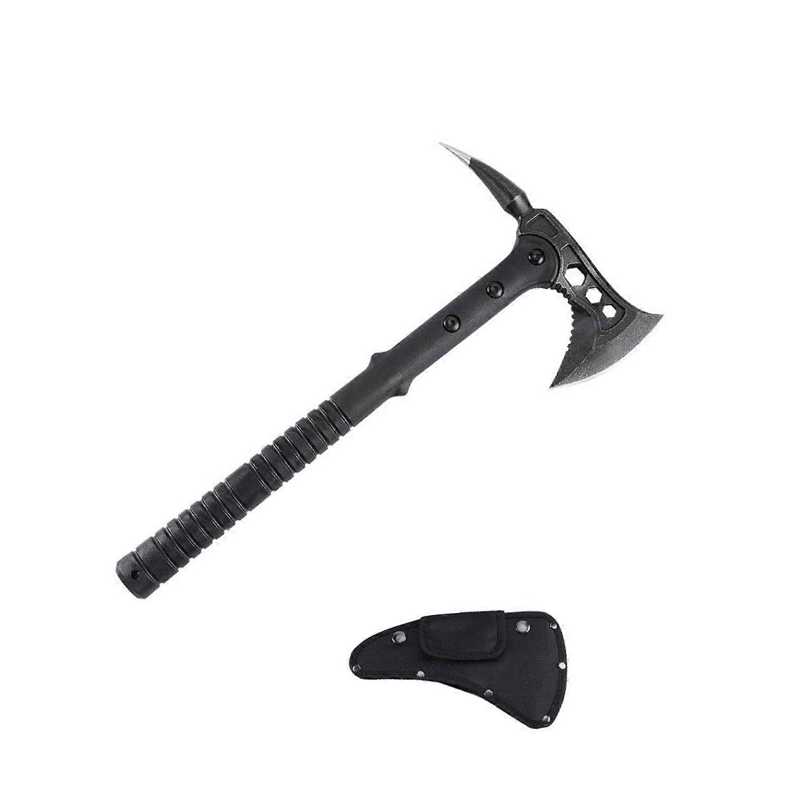 Tactically Hatchets Axes Portable Camping Axes Outdoor Defense Survival Weapons Survival Throwing Hatchets with Sheaths Multicolor