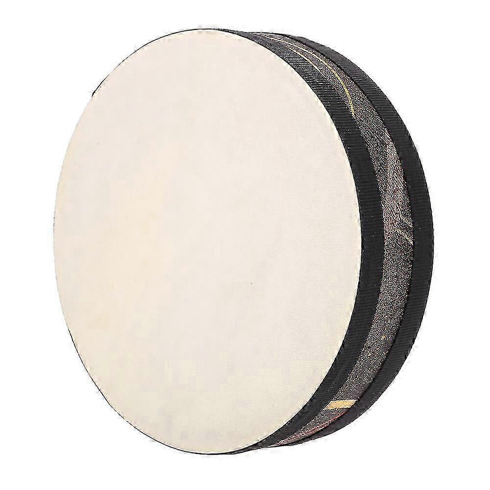 Bead Drum Percussion Musical Instrument with Ocean Wave Design