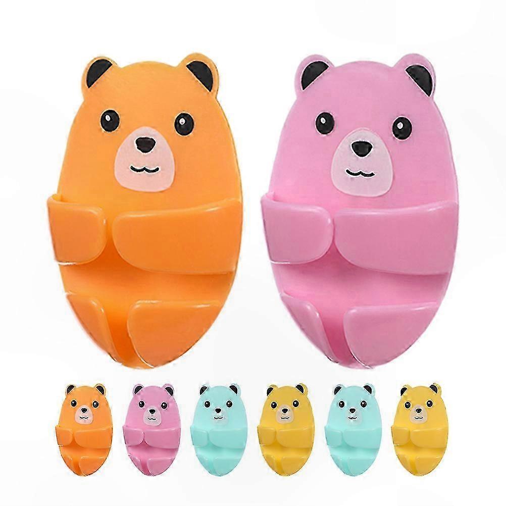 Cord Management Hooks - 16 Pack Plastic Wire Holders for Outlet Organization