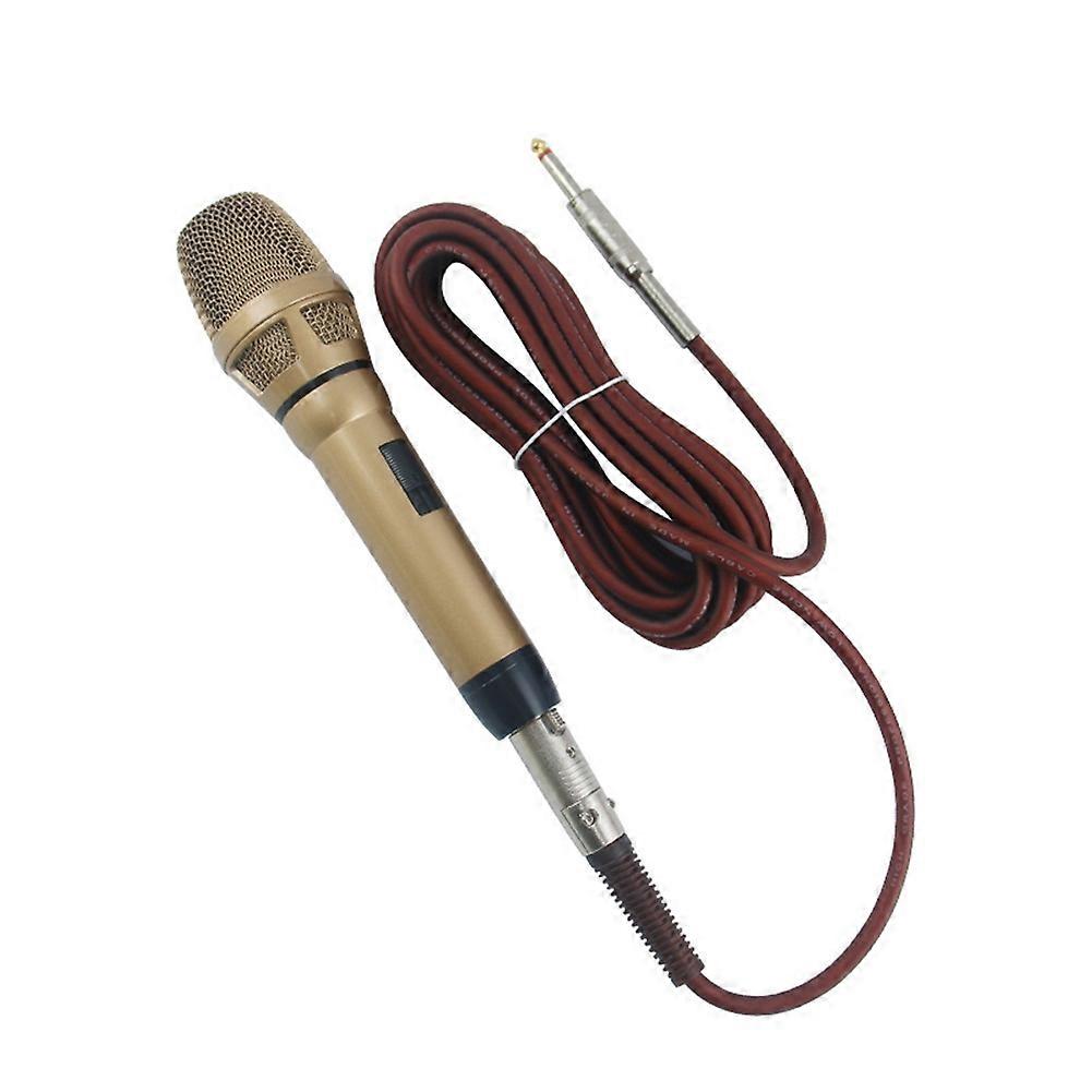 Professional Dynamic Handheld Microphone Wired Microphone Anti-Howling Dynamic Stereo Studio Mic