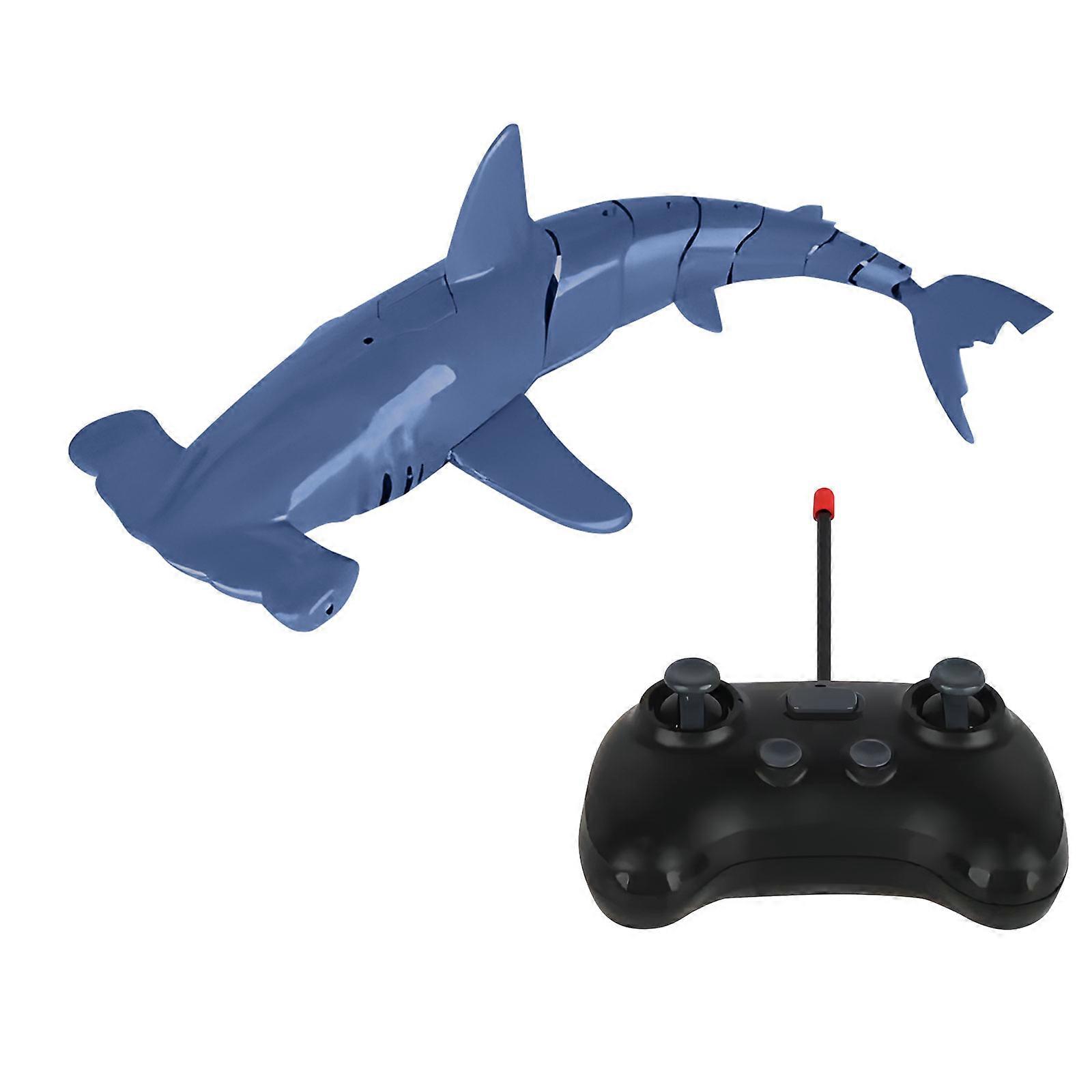 Participatory Bonnethead Shark Device Subaqueous Permanent ABS Building For Pool Parties And STEM Learning  Gray