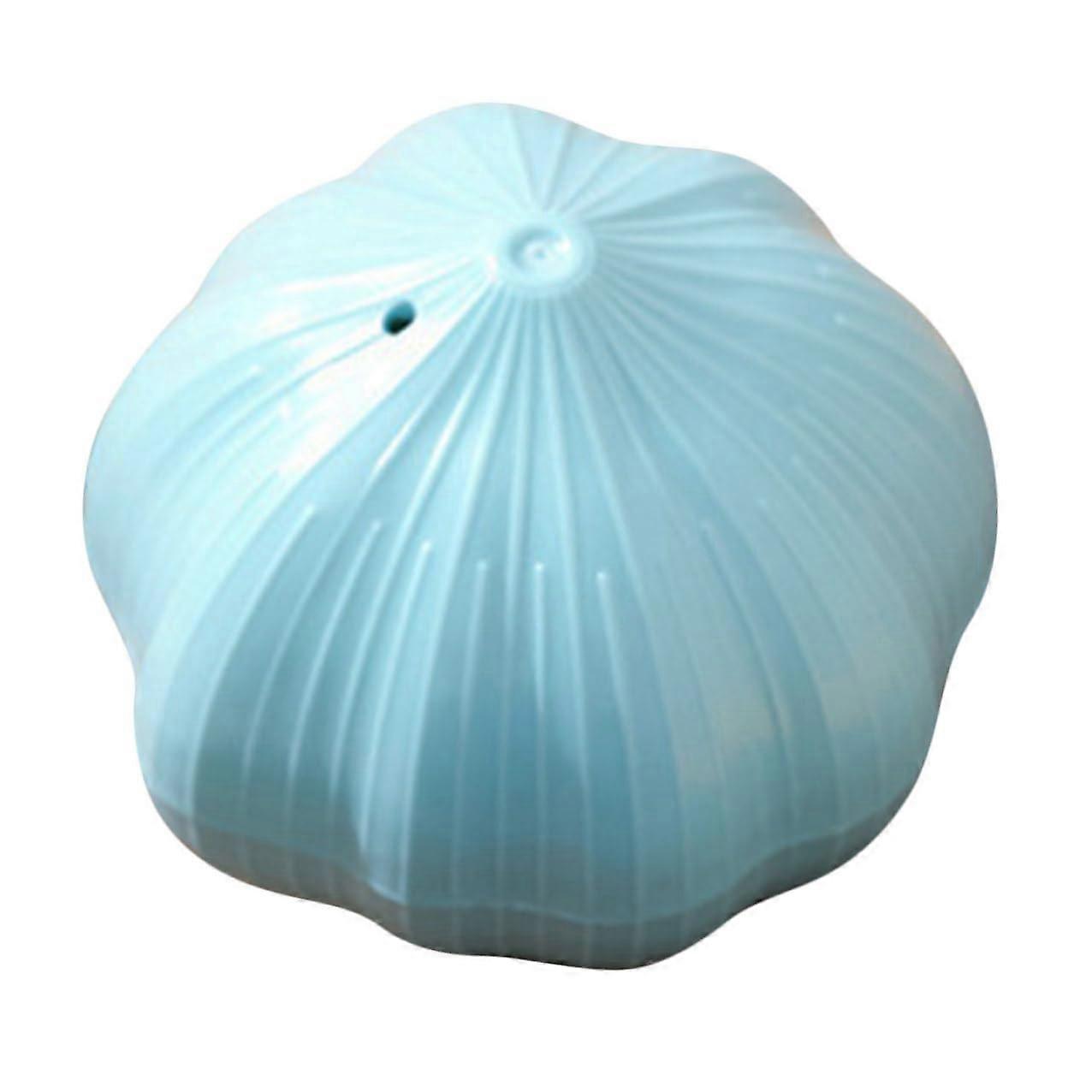 Manual Garlic Press with Ergonomic Rotary Handle for Rapid Mincing of Garlic, Ginger, Peppers and Vegetables