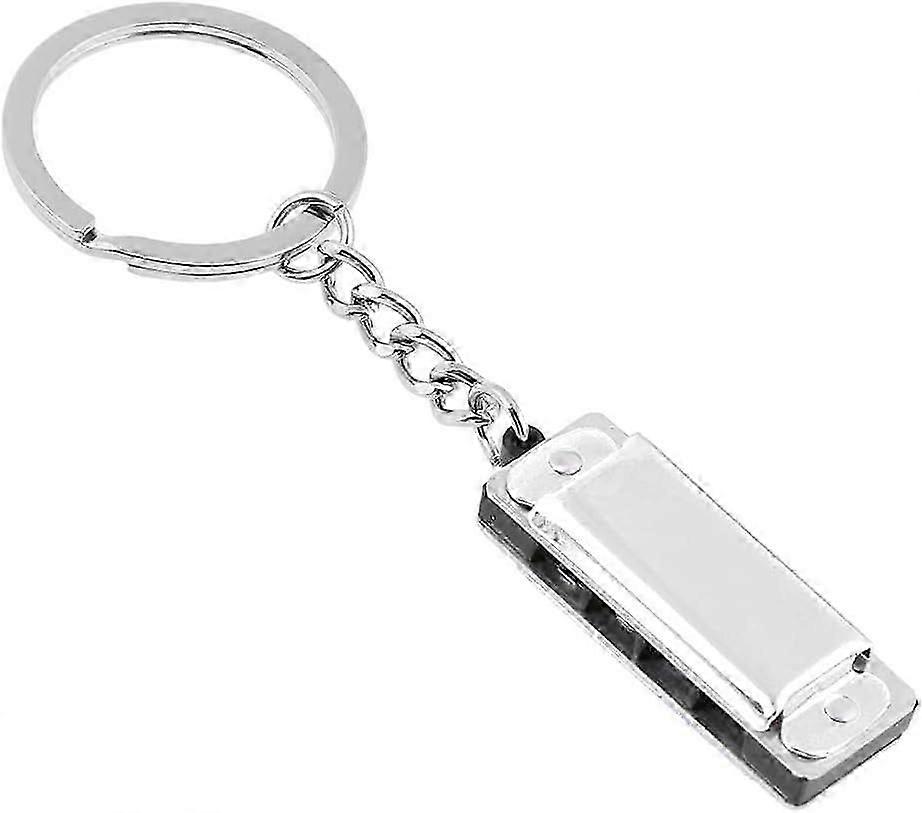 Special Mini Harmonica 8 Tone 4 Holes Harmonica Keychain For Key 138x047in Musical Instruments Gifts For Chirdren Harmonica Keyring