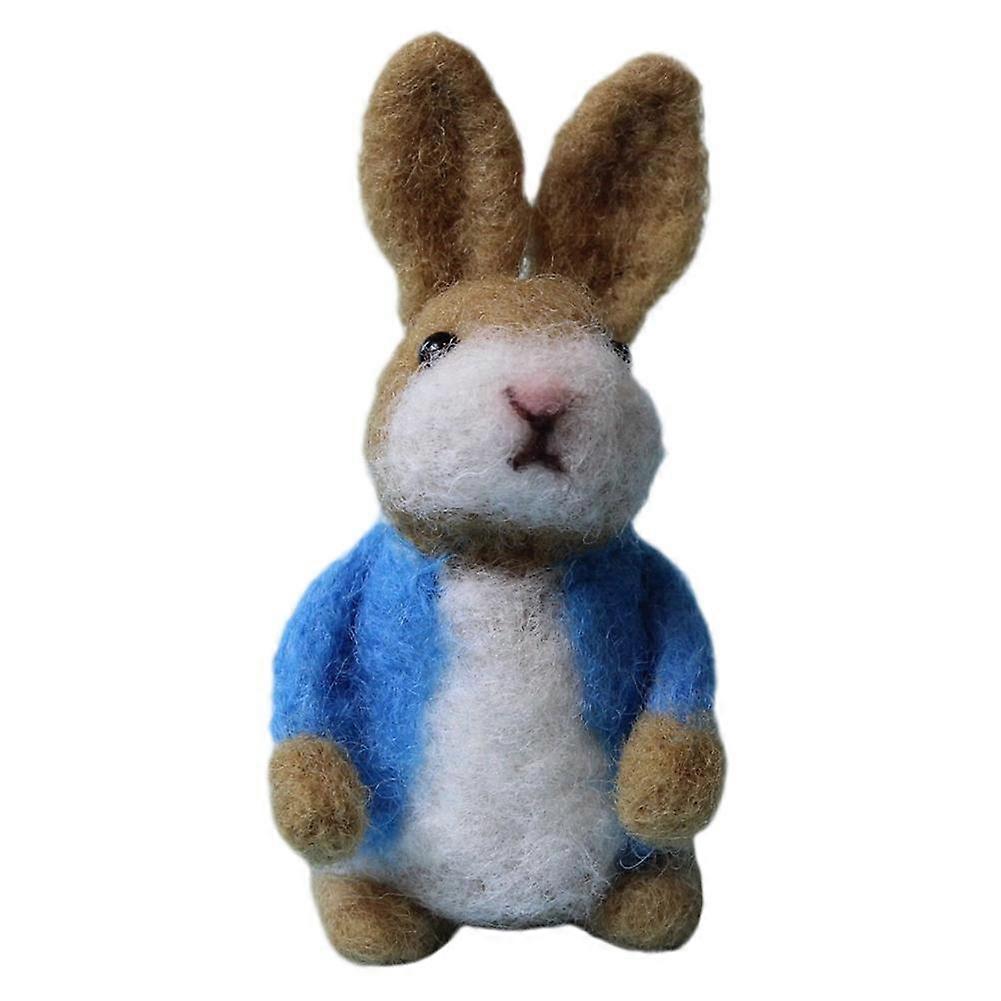 Wool Felt Rabbit With Balloons Easter Decorations Hanging  Bunny