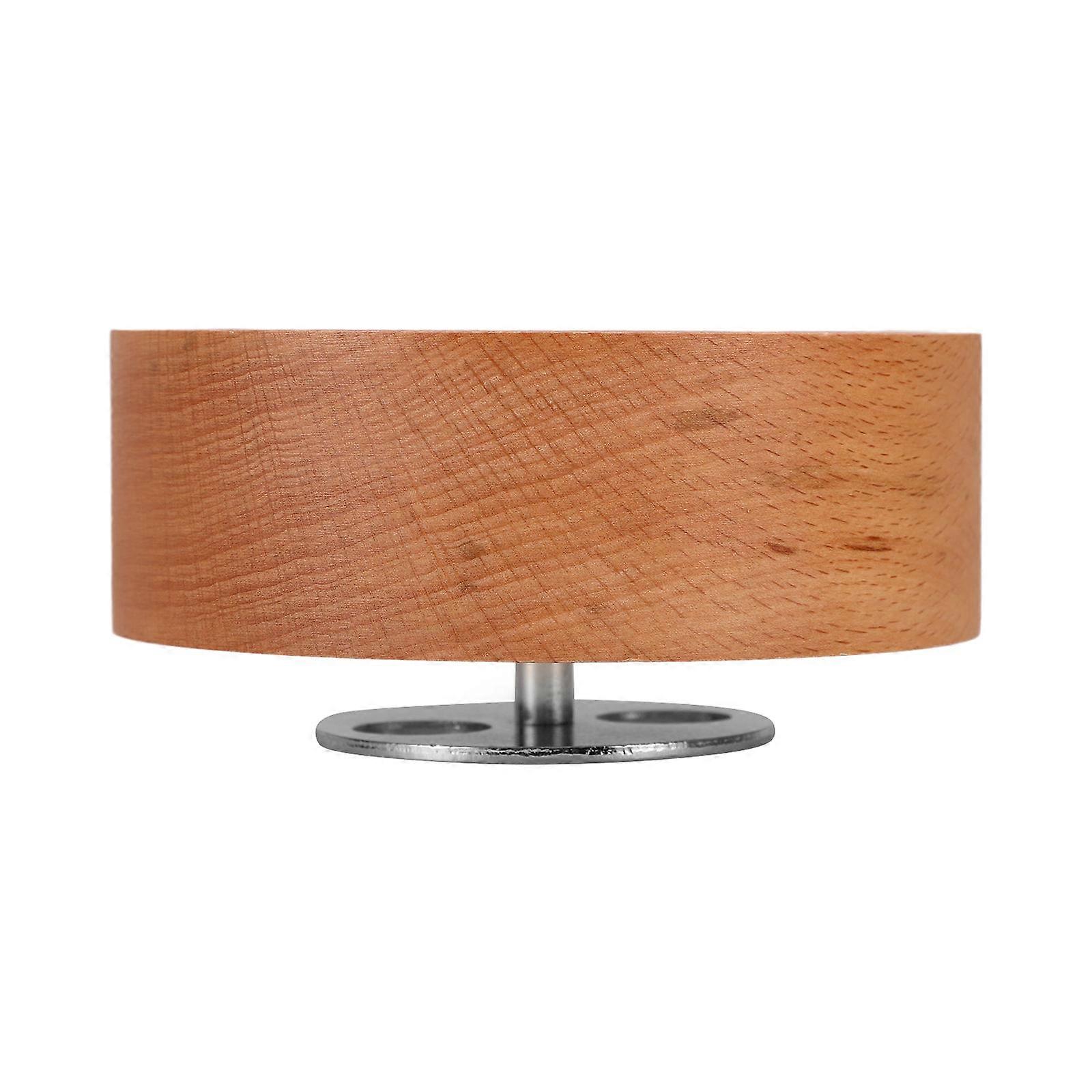 Rotatable Solid Wood Music Box Base for DIY Projects with One Piece