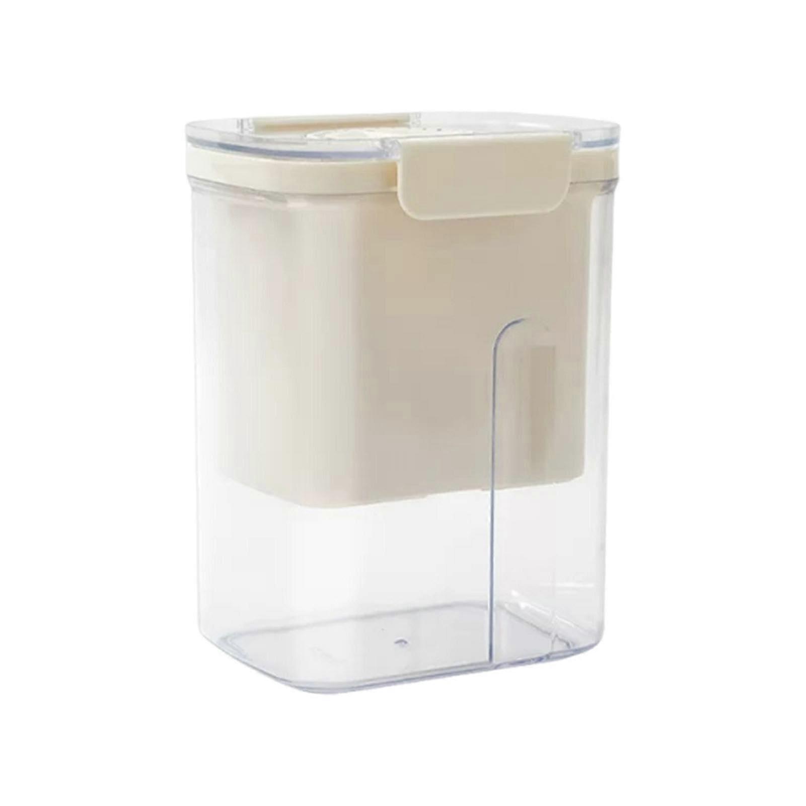 Greek Yogurt Strainer with Lid, Ultra Fine Mesh Reusable Filter for Thick Yogurt, Tofu and Cheese