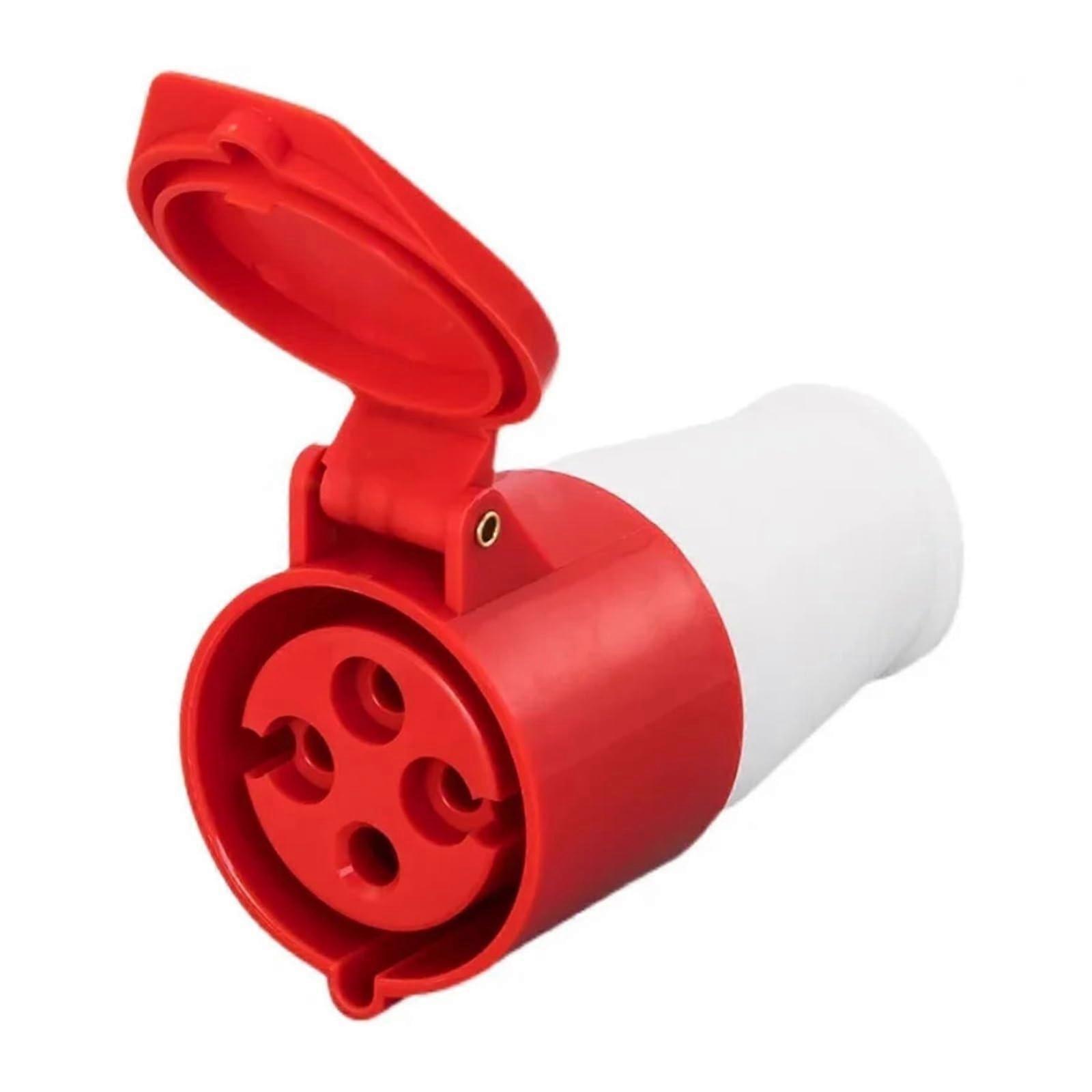 1Pcs 16A/32A Industrial Plug And Socket Waterproof Connector IP44 Wall Mount Socket 3PIN 4PIN 5PIN 32A5P