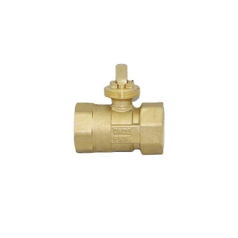 Motorized Ball Valve AC220V 3 Way Brass Electric DN32 Easy Flow Control with Electric Actuator