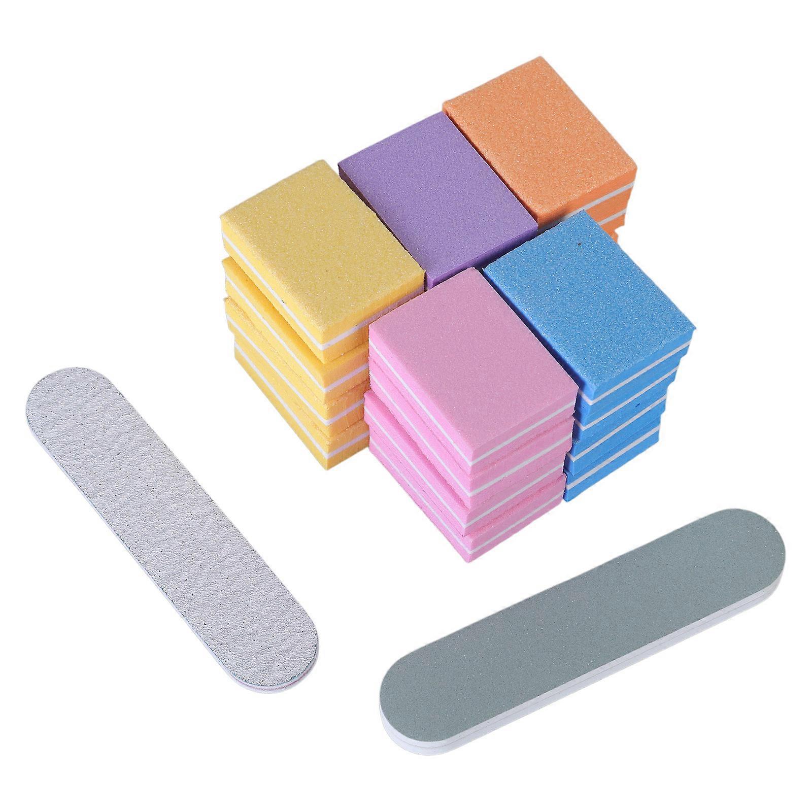 22 Pieces Nail Buffer Blocks Multifunctional Nail File Sanding Blocks Nail Sanding Blocks for Acrylic and Gel Nails Multicolor