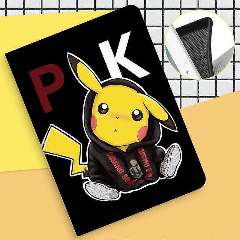 Stylish Case For Ipad 2024 Version Pro 11" Pk Pikachu Inch Silicone