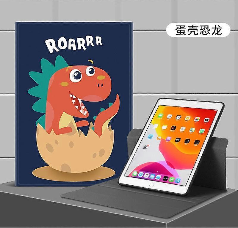 Case For Ipad 2/3/4 Rotation-eggshell Dinosaur Rotation Inch Horizontal Vertical Support