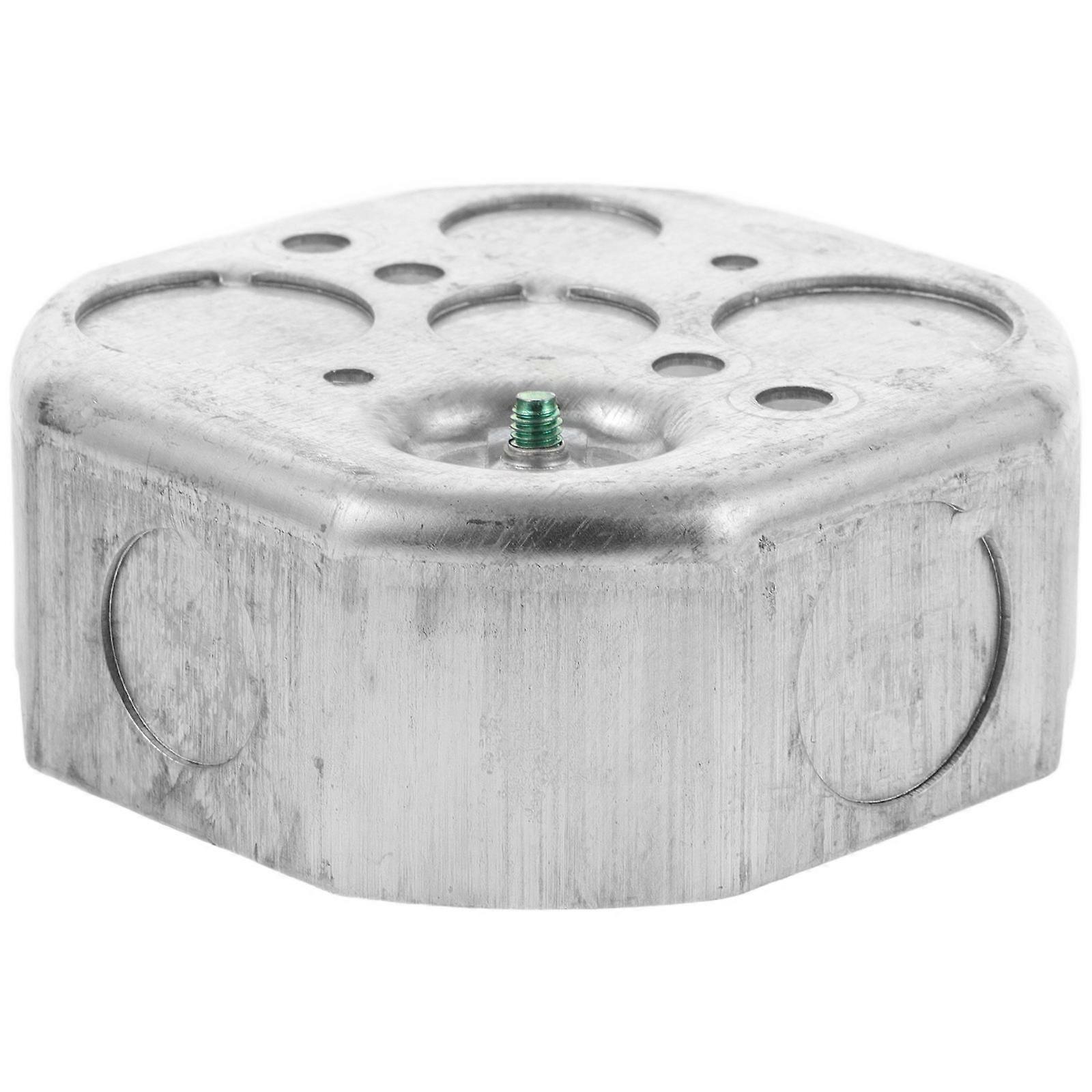 Silver Waterproof Electrical Junction Box for Storage Outdoor Use