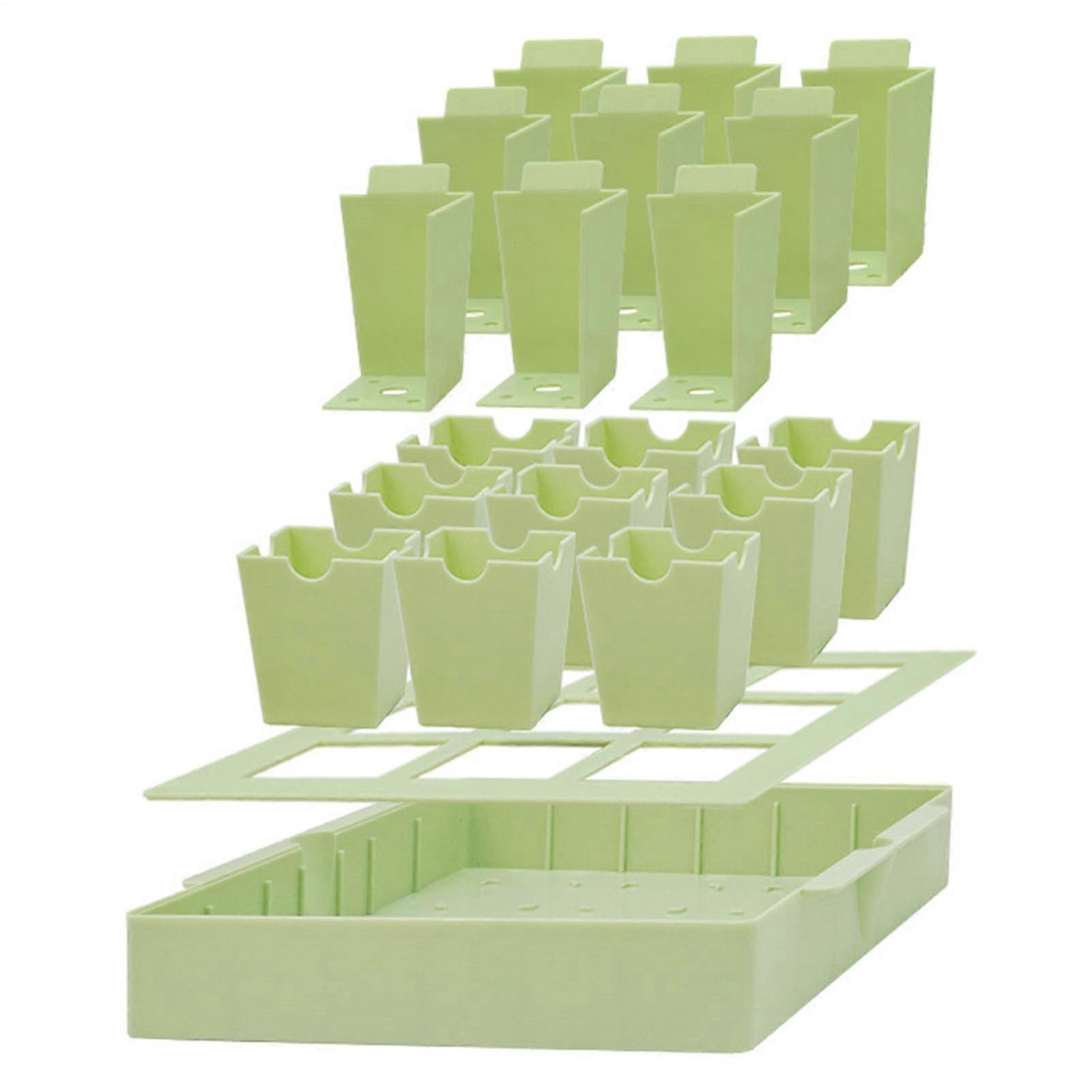 Seed Starter Trays for Gardening with  Seedling Spacing and Efficient Drainage System