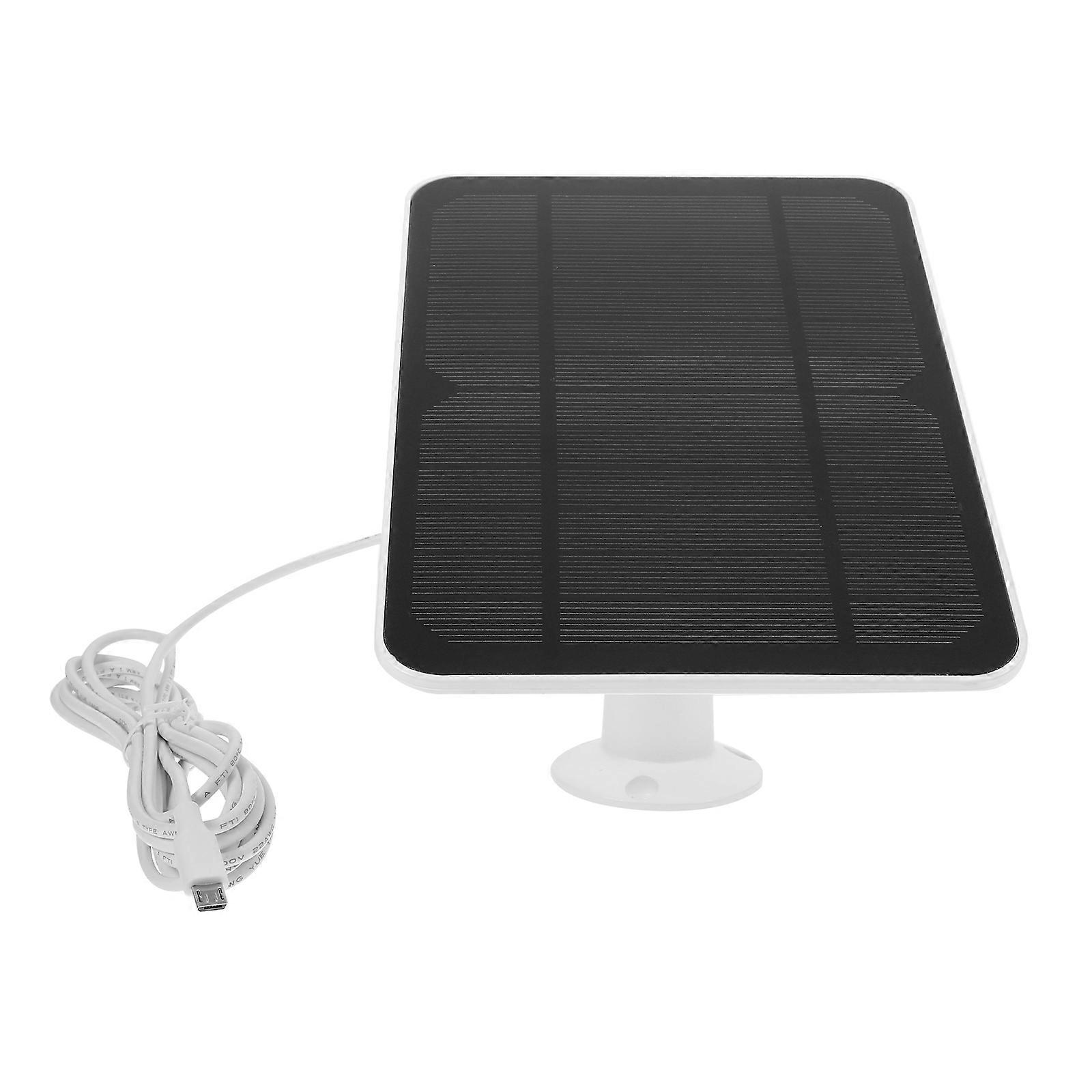 Solar Power Charger 4W for Security Camera Solar Panel Wall Mount