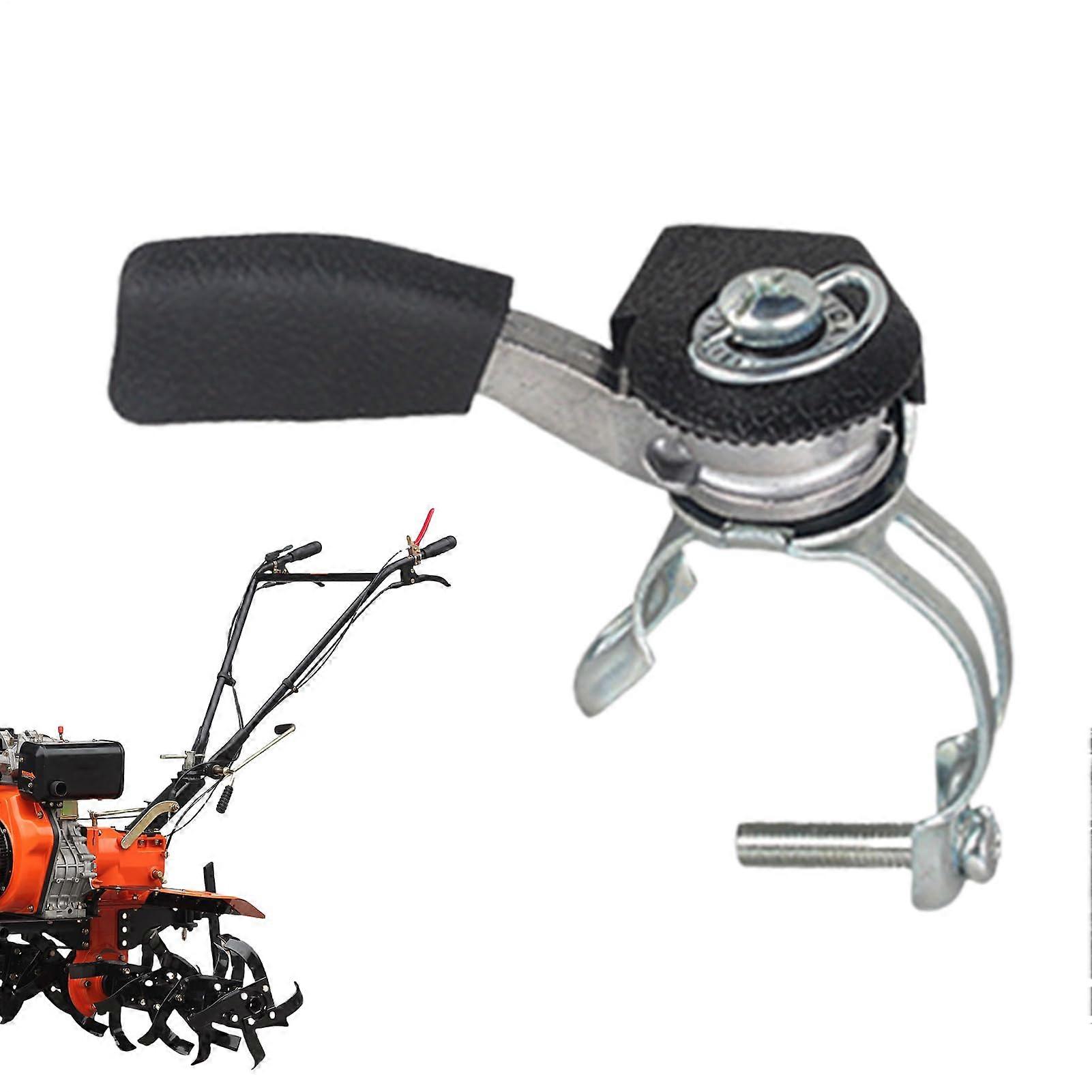 Tiller Throttle Control with Ergonomic Thumb Lever for Small Engine and Road Cutter Replacement