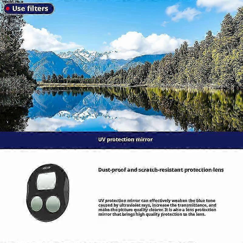 25-26 Filter Set för DJI Mavic 4 Pro Drönare Filter