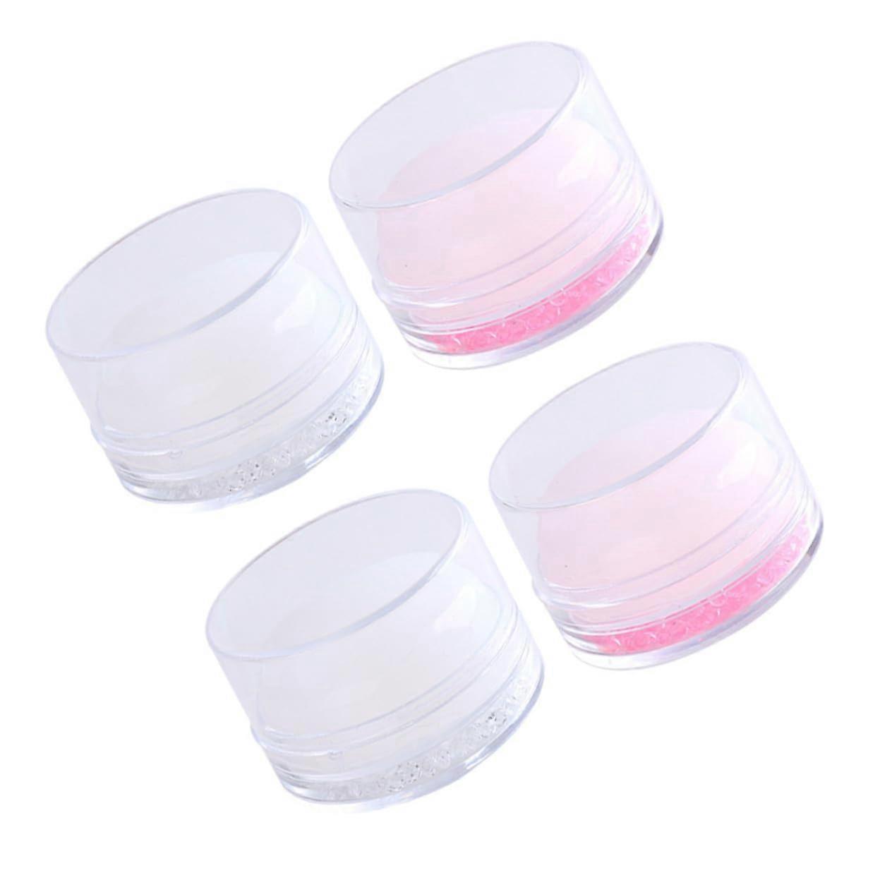 Nail Art Stamper Set with Soft Silicone Head for Precise Pattern Transfer DIY Manicure Kit