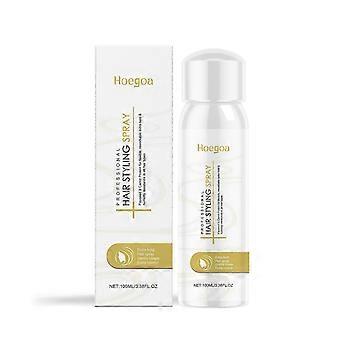 Hair Nourishing Styling Spray, Flaxseed, Carrot Protein, Hyaluronic Acid, Volumizing Fluffy Gentle Cleansing Hair Spray