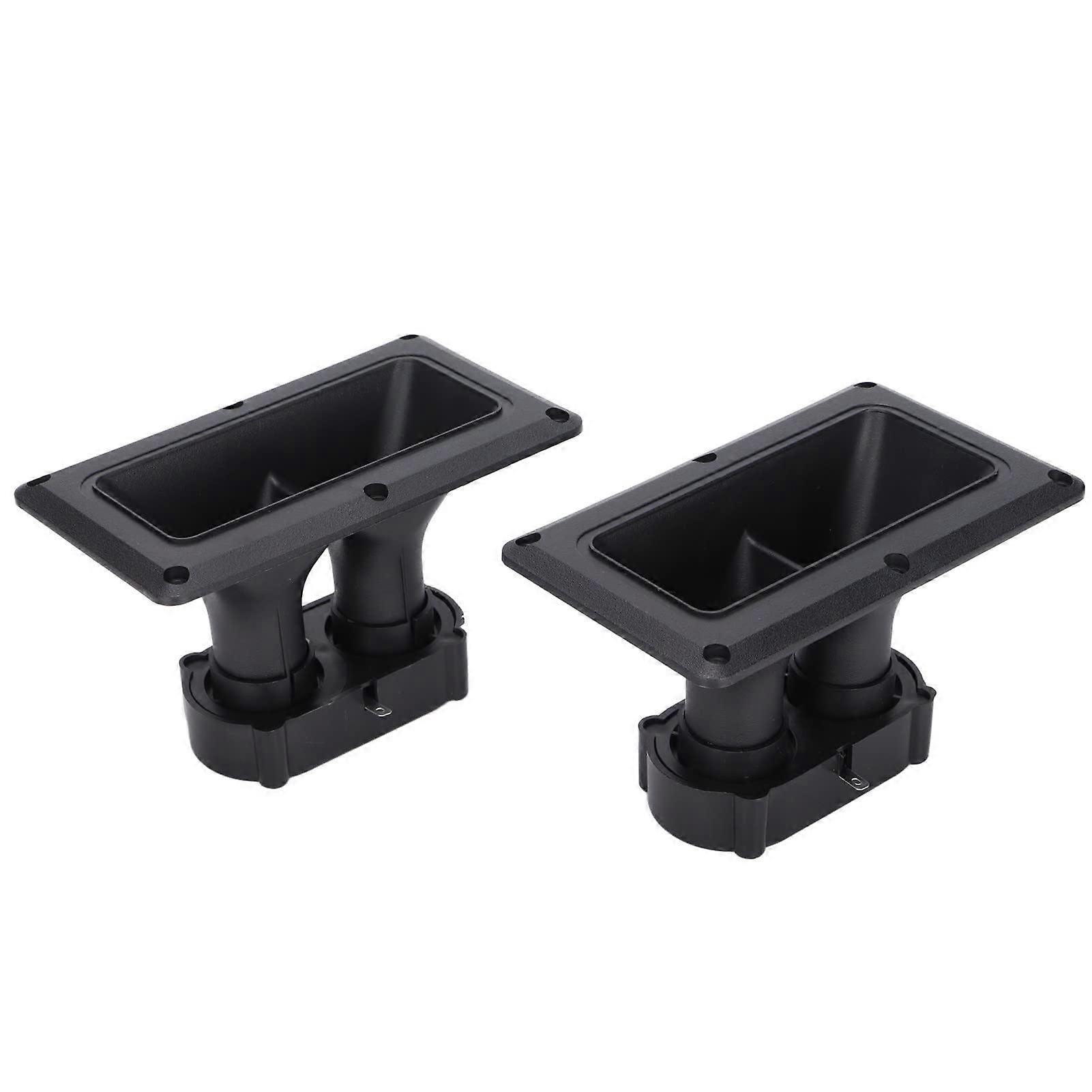 Horn Tweeter with Wide Dispersion Coverage, Dual Drive Piezoelectric 320kHz  Sensitivity