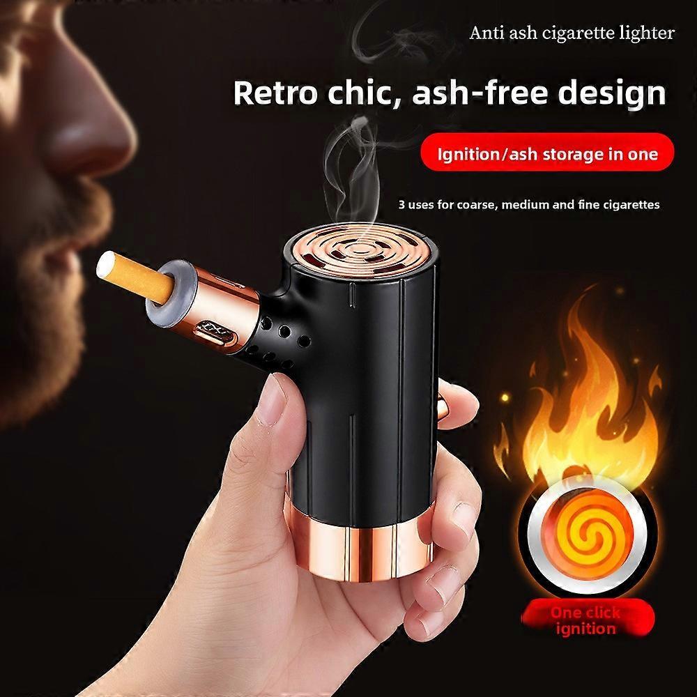cigarette lighter flying Portable Creative Car Ashtray with Cigarette Lighter - Anti-ash Flying,  Anti-slip, Car Interior Smoking Accessories