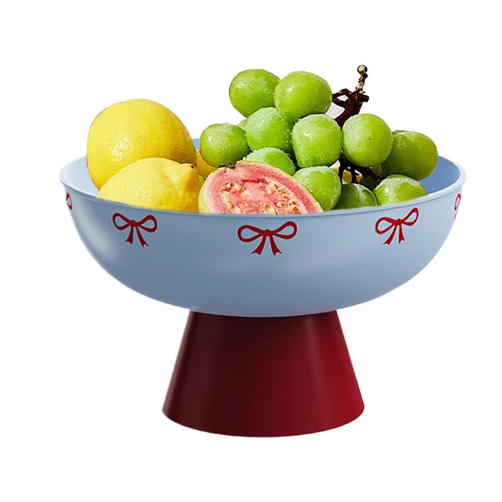 Fruit Tray with Drain for Kitchen Counter, Fast Water Drainage, AntiSlip Base, MultiPurpose Use