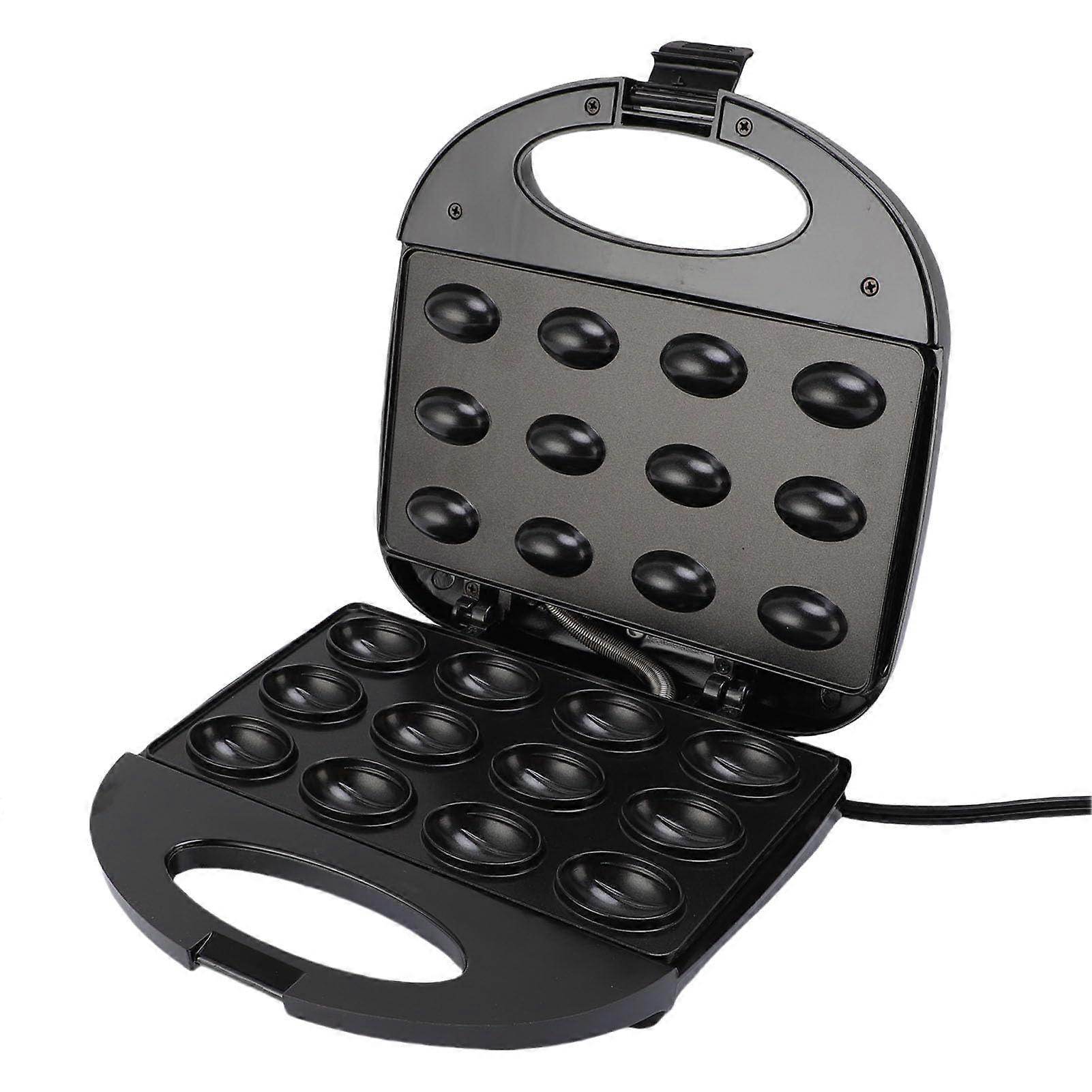 Walnut Cookie Maker Electric Nonstick DualSided Heating 12 Mold Nut Cookie Press 110V