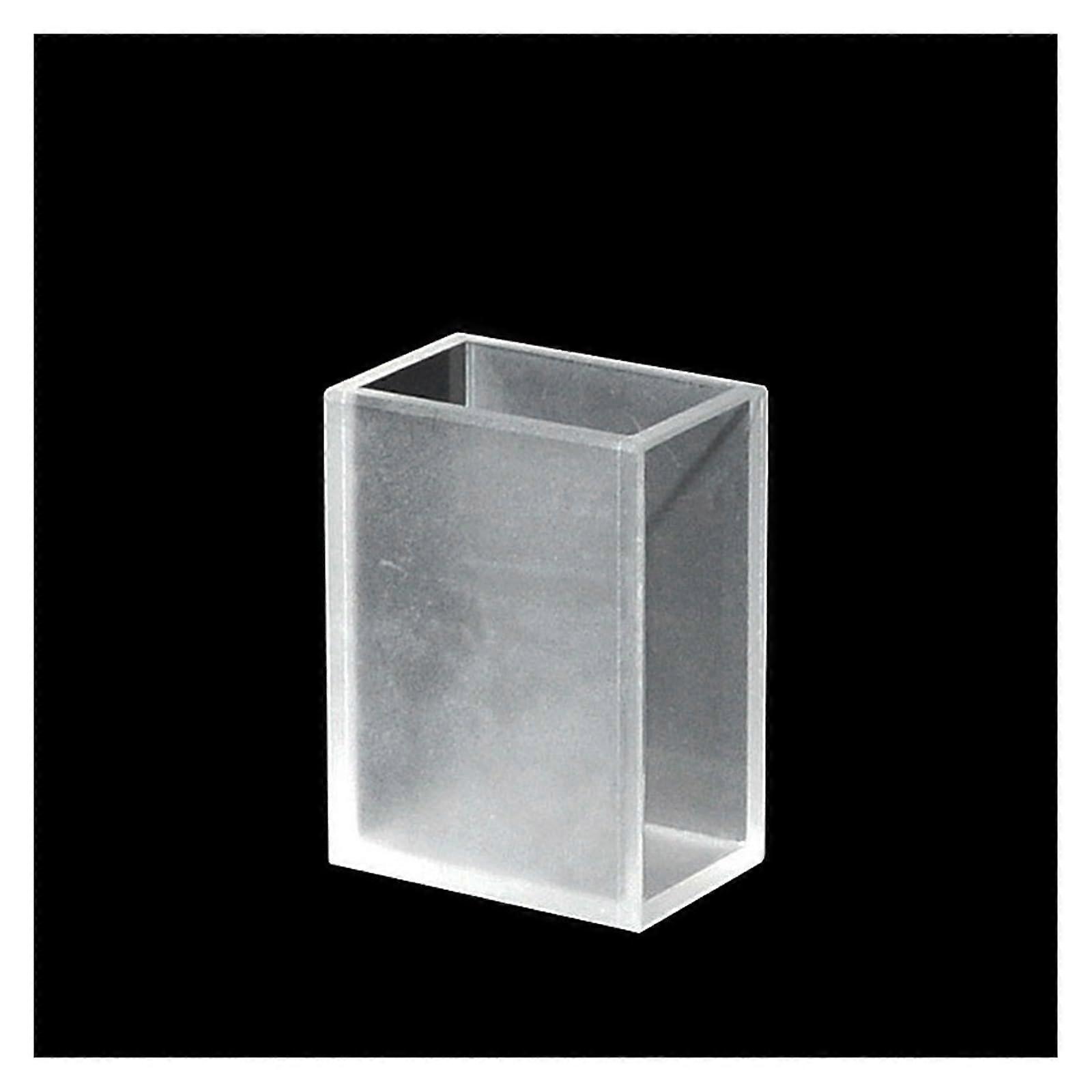 Quartz Cuvette 25.4mm Light Path for Spectrophotometer,  Transparency Optical Cell