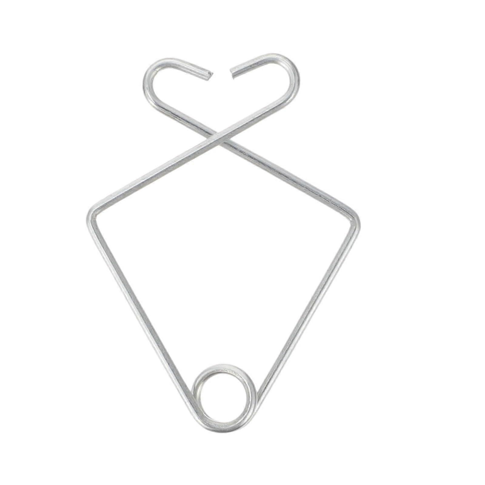 Drop Ceiling Hooks 200pcs Heavy Duty 10x32mm Rustproof Ceiling Grid Clips for Office Home Wedding