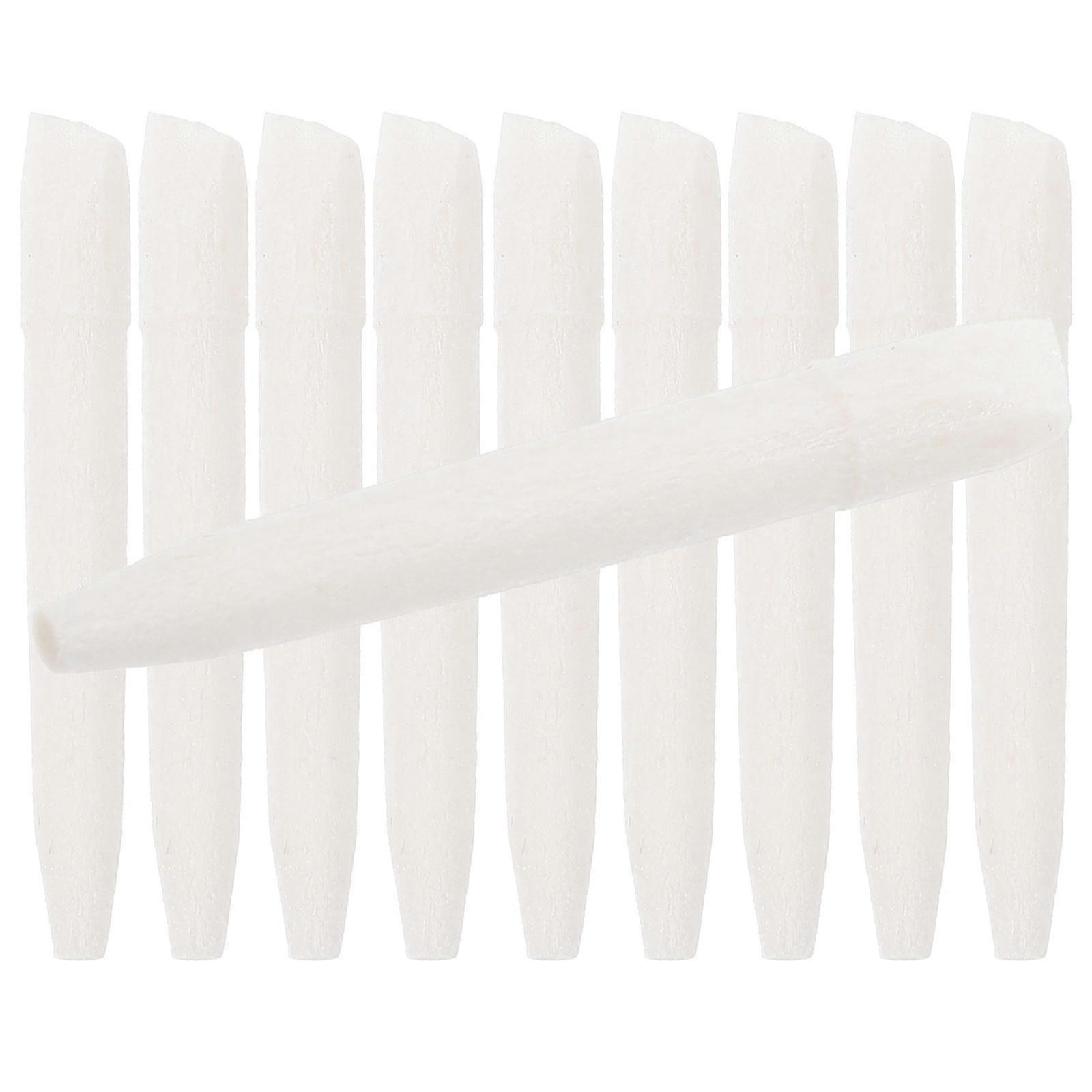 Fiber Paint Marker Nibs White Replacement for 40Pcs Pens