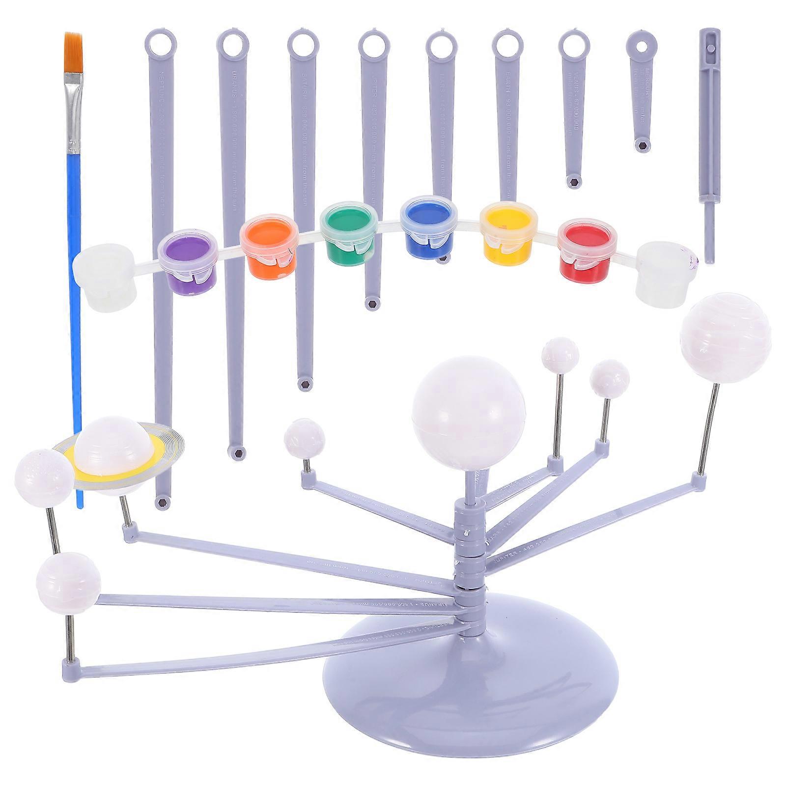 Kids Science Kits Planets Solar System Model for DIY Assembly Set