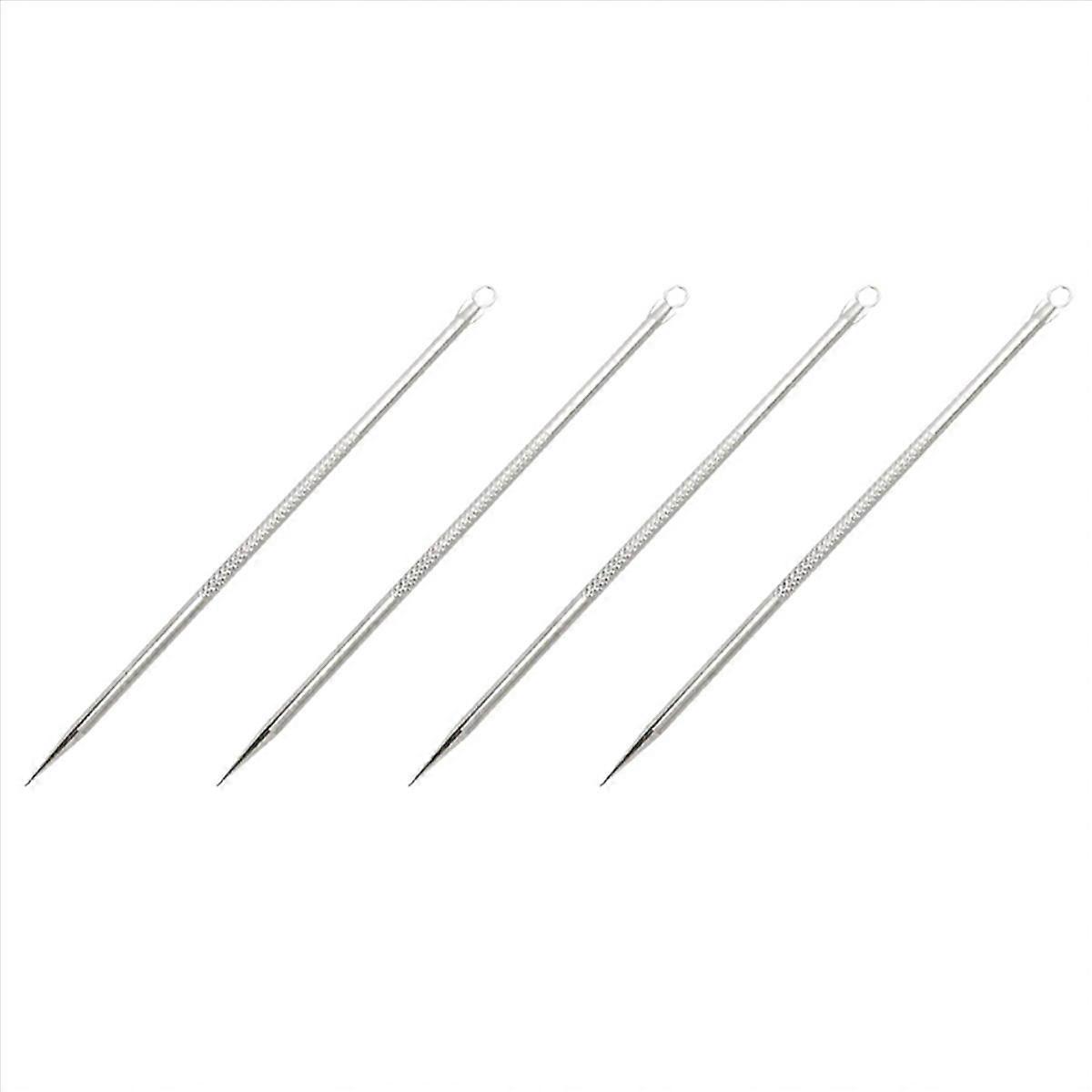 4X Stainless Steel Acne Blackhead Removal Needle Tool