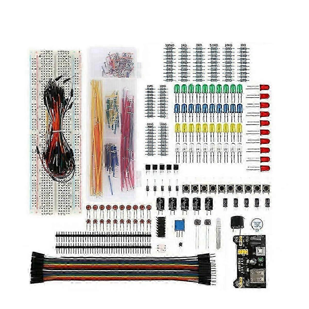 DIY Electronic Project Kit with Points Breadboard for R3 Kit Electronic Component Set Edition 0210