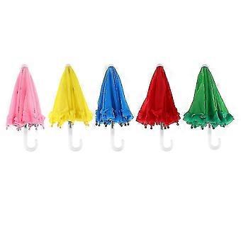 5 Pcs Kids Umbrellas Rain Kids Umbrella Toy Children Toys Kids Pretend Play